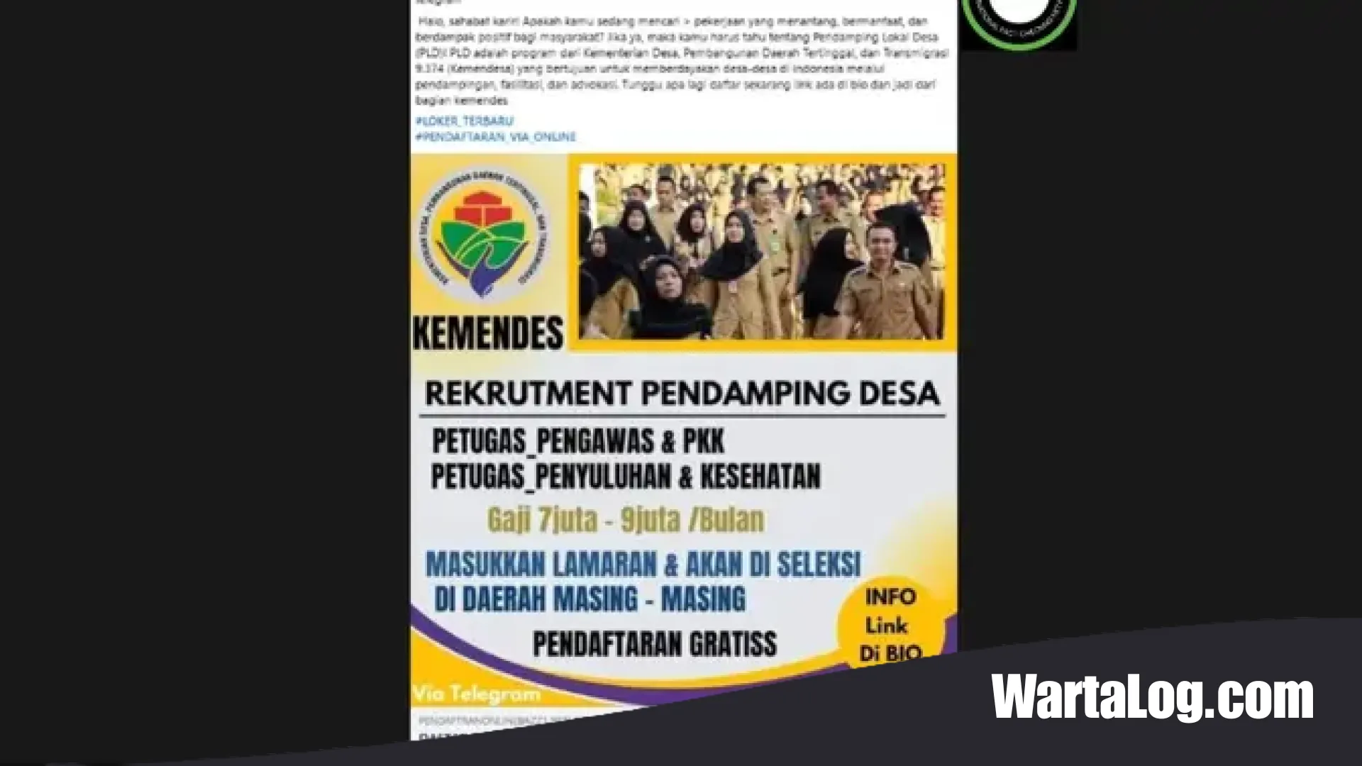 Hoaks Rekrutmen Pendamping Lokal Desa 2026: Mengapa Tawaran Gaji Rp9 Juta Patut Diwaspadai?