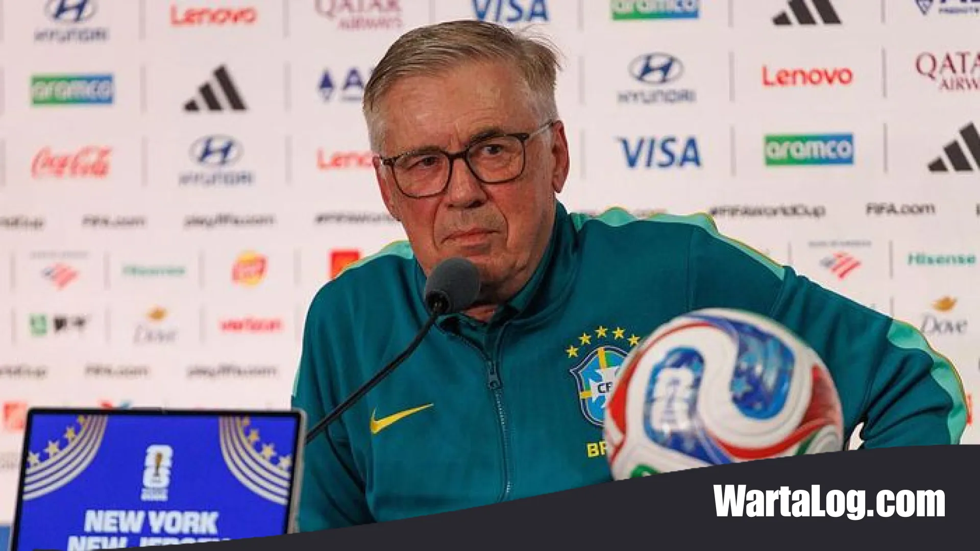 Ambisi Carlo Ancelotti di Piala Dunia 2026: Memutus Dahaga Gelar 24 Tahun Timnas Brasil