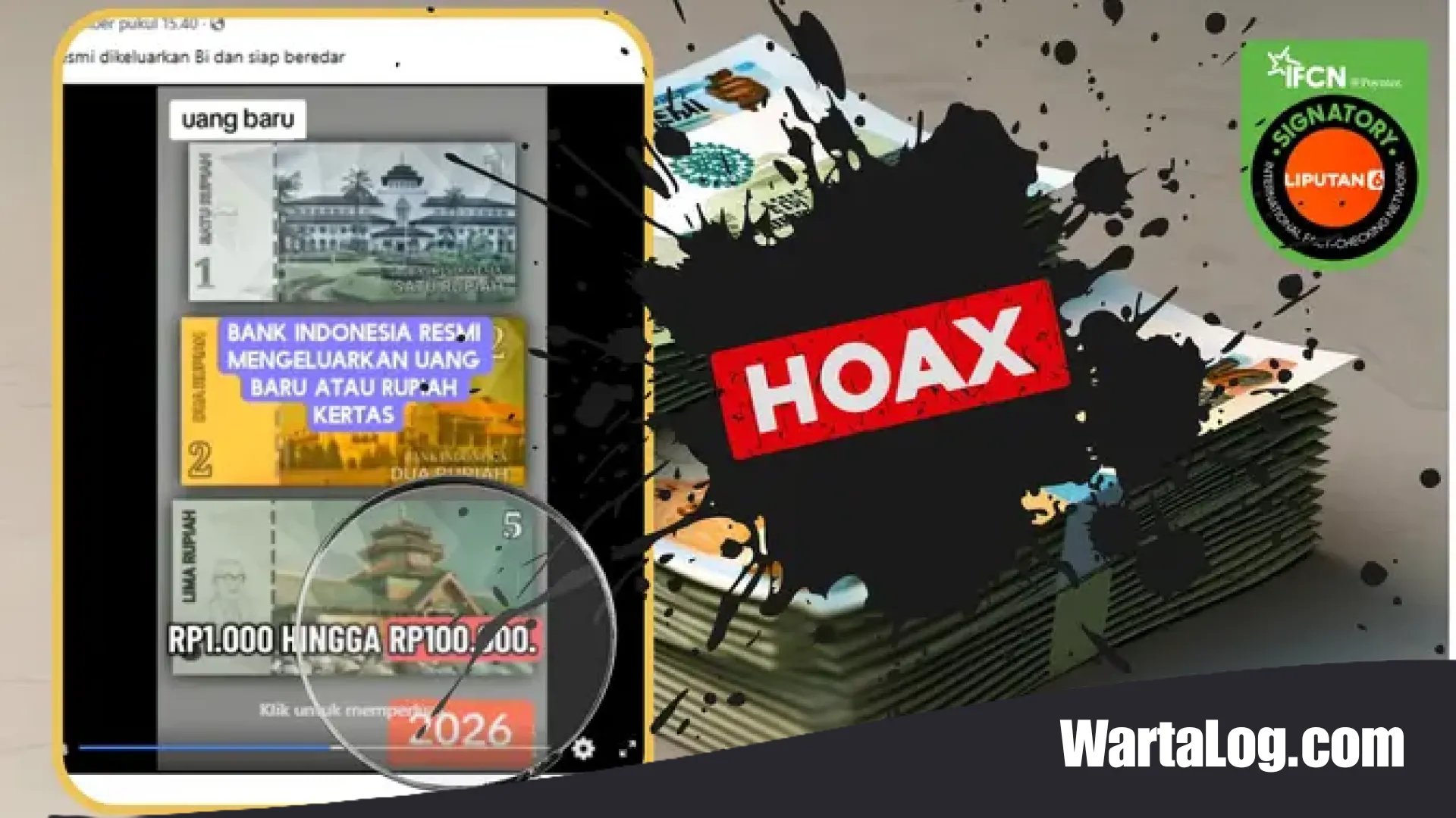 Jejak Digital Hoaks Uang Rupiah Baru: Dari Isu Redenominasi hingga Wajah Pemimpin Negara di Lembaran Fiktif