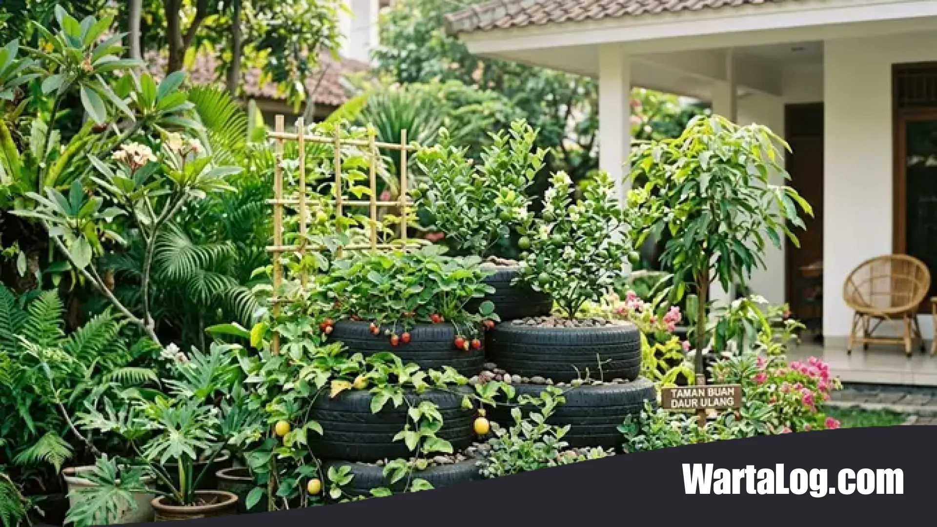7 Pilihan Tanaman Buah untuk Kebun Ban Bekas Bertingkat: Solusi Hijau di Lahan Terbatas