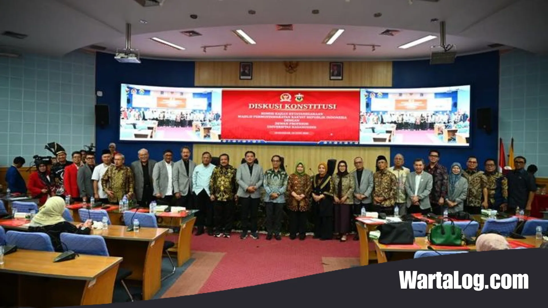 Menakar Relevansi Konstitusi di Era Modern: Langkah MPR RI Himpun Pemikiran Kritis Guru Besar Unhas