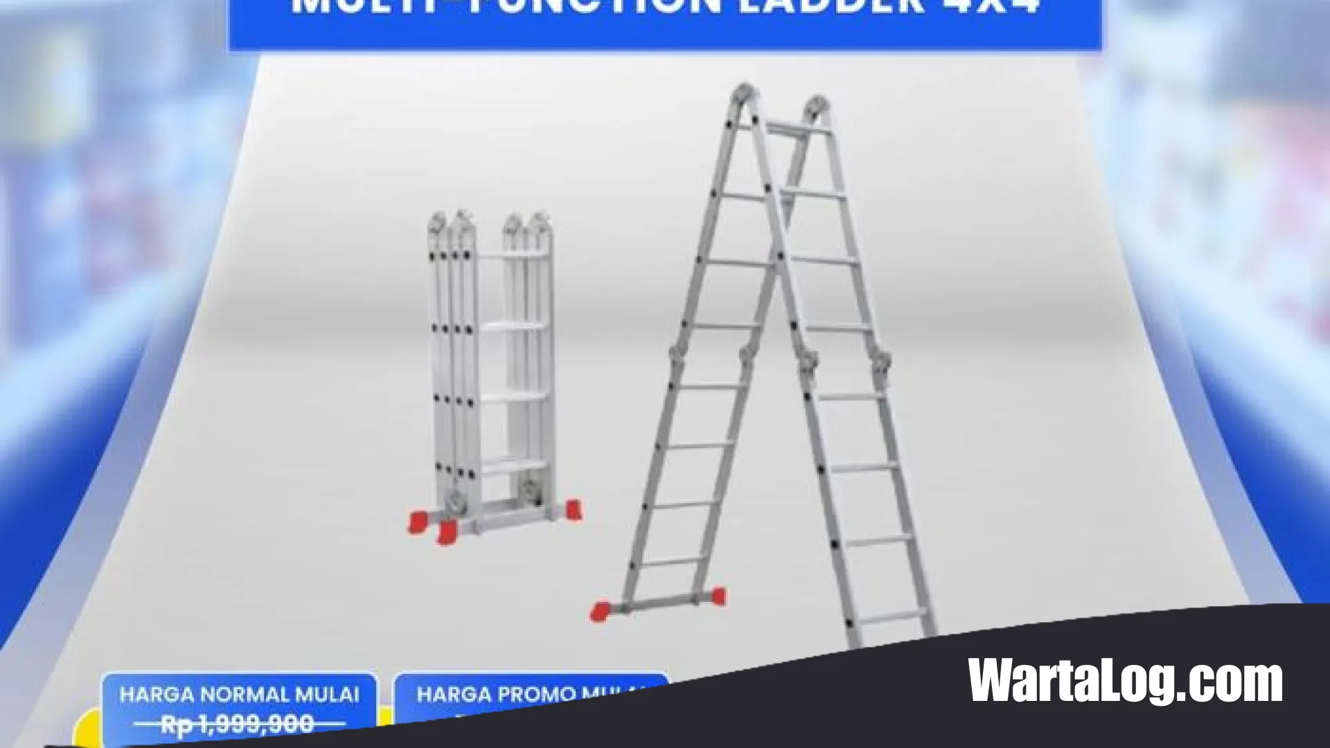Banting Harga! Tangga Multifungsi dan Alat Pertukangan Jadi Incaran di Transmart Full Day Sale
