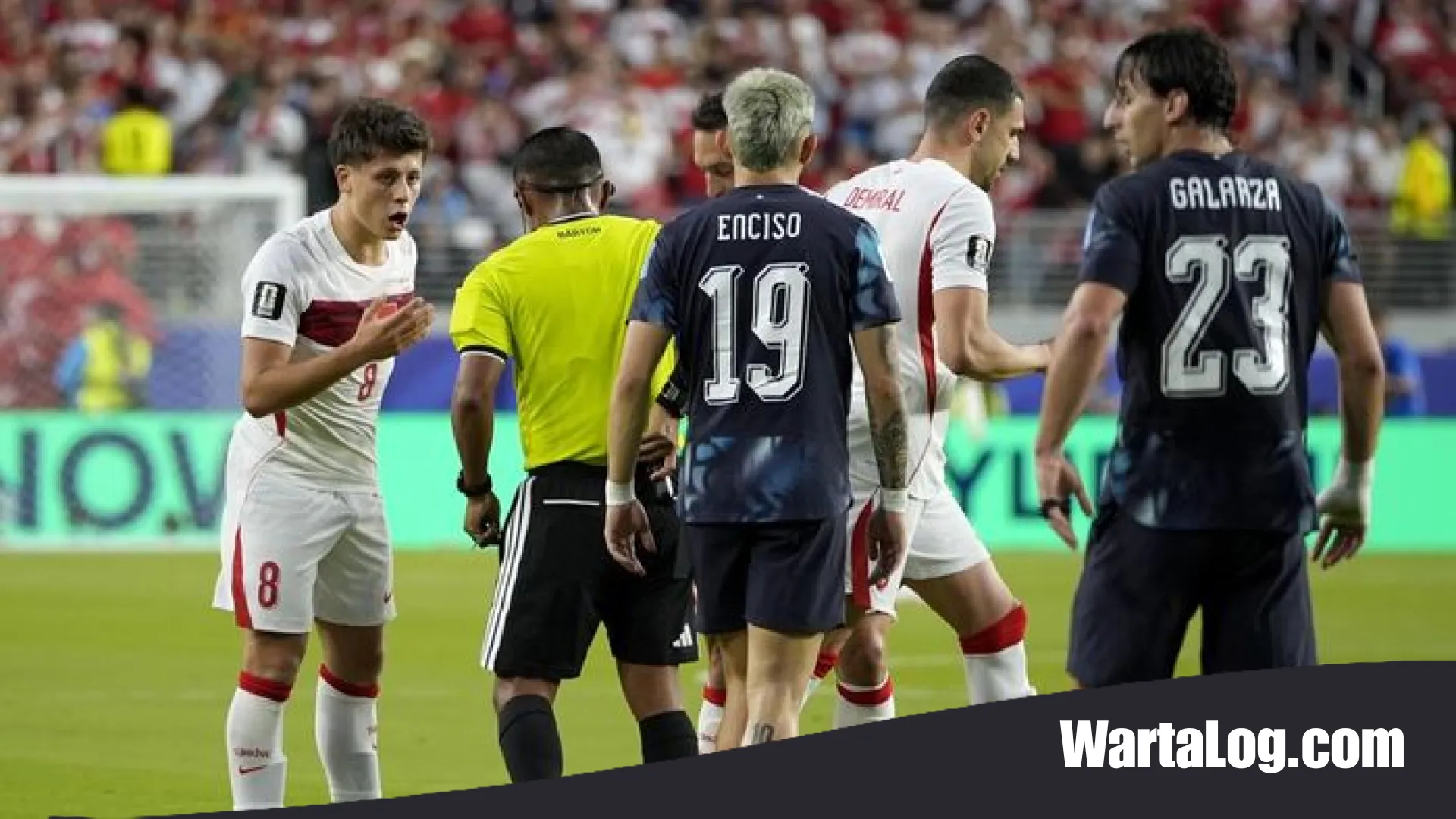 Aksi Nyeleneh di Piala Dunia 2026: Matias Galarza Kedapatan ‘Pinjam’ Jam Tangan Wasit Saat Laga Panas Turki vs Paraguay