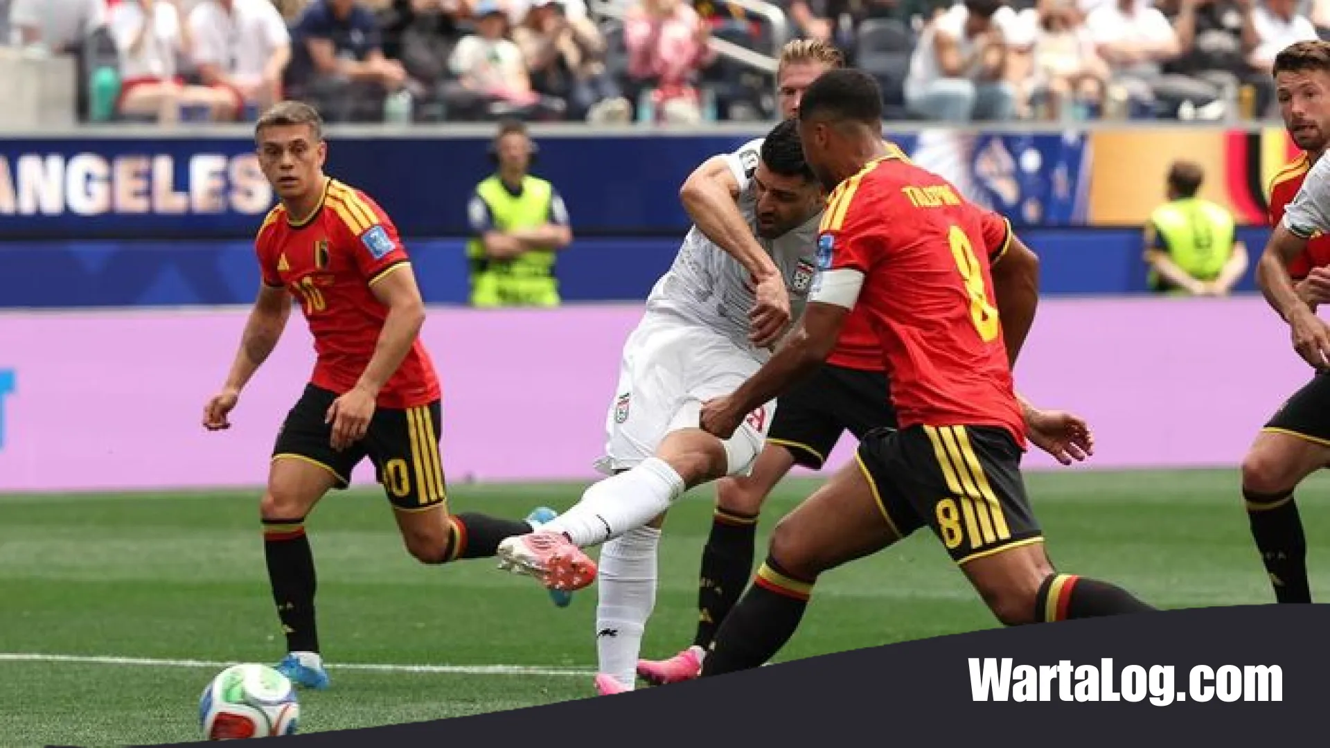 Drama VAR di Los Angeles: Gol Mehdi Taremi Dianulir, Belgia dan Iran Masih Buntu di Babak Pertama Piala Dunia 2026