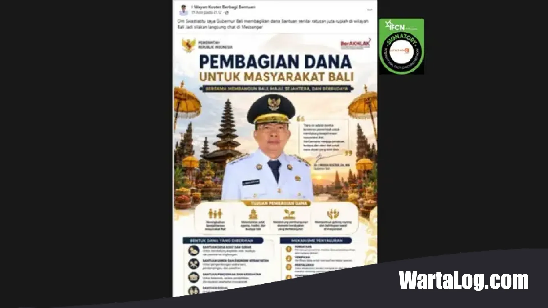 Waspada Penipuan Digital: Menguak Hoaks Pembagian Dana Bantuan Mengatasnamakan Gubernur Bali Wayan Koster