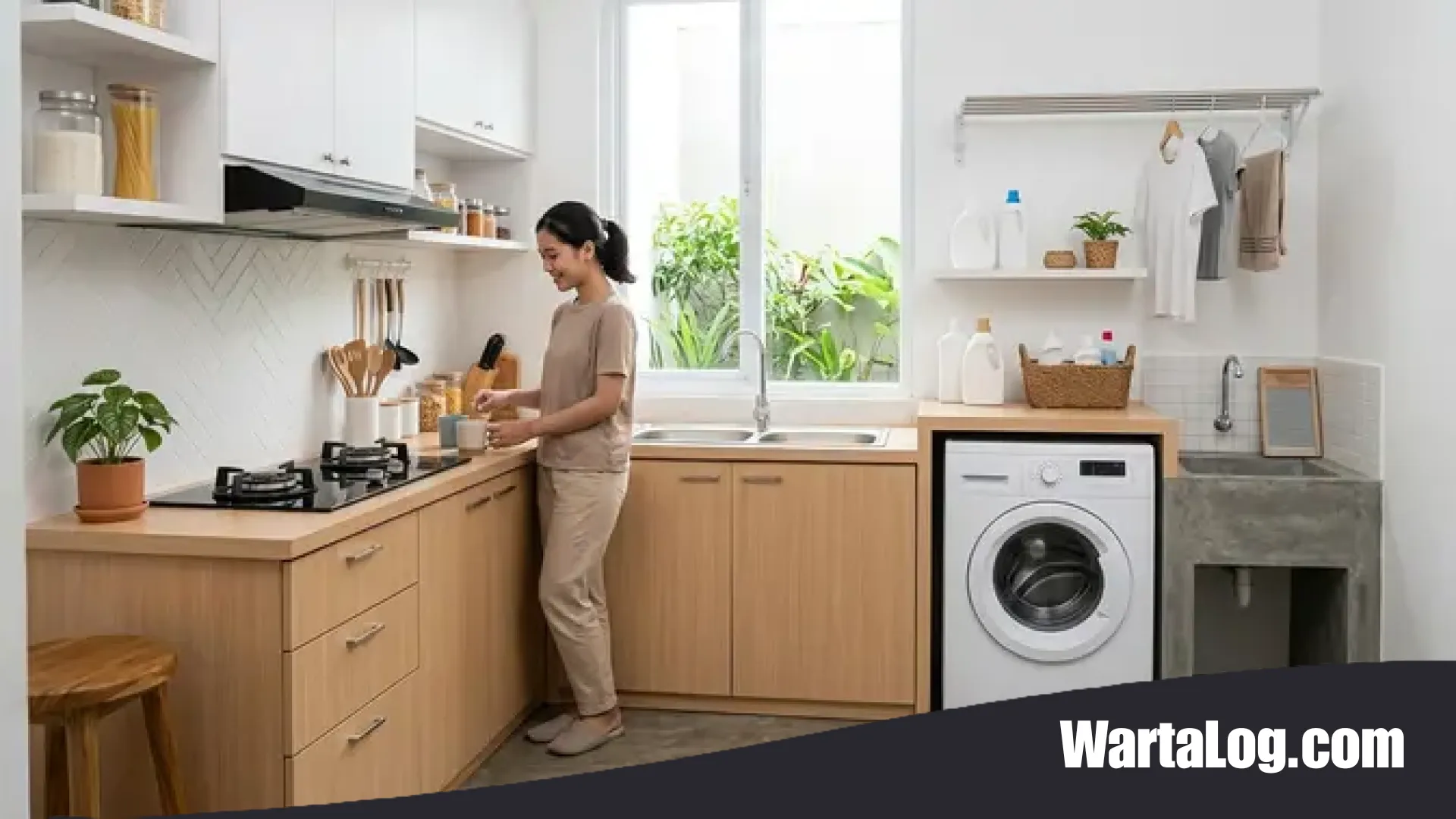 Transformasi Ruang Terbatas: 10 Inspirasi Tata Letak Dapur dan Tempat Cuci yang Efisien serta Estetik