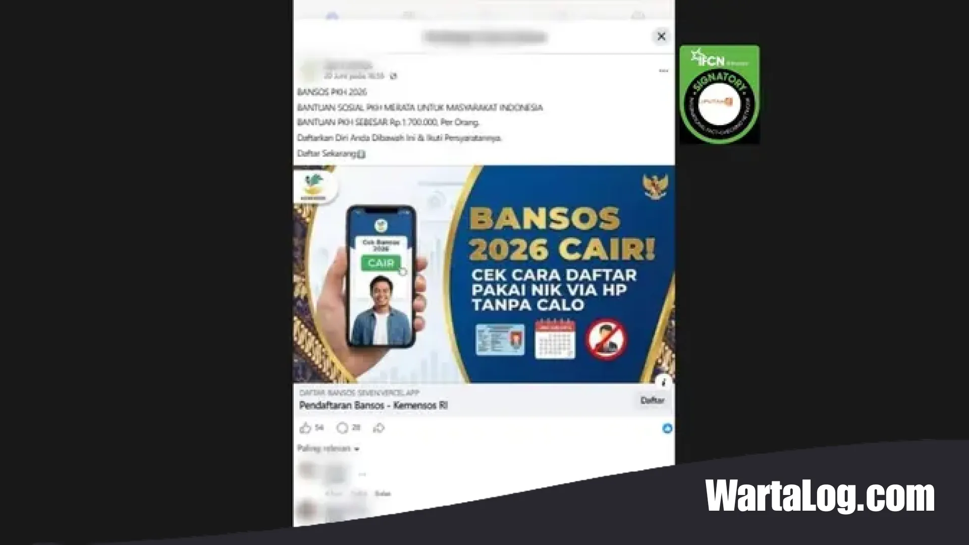 Waspada Penipuan! Menguak Fakta di Balik Tautan Pendaftaran Bansos PKH 2026 Sebesar Rp 1,7 Juta