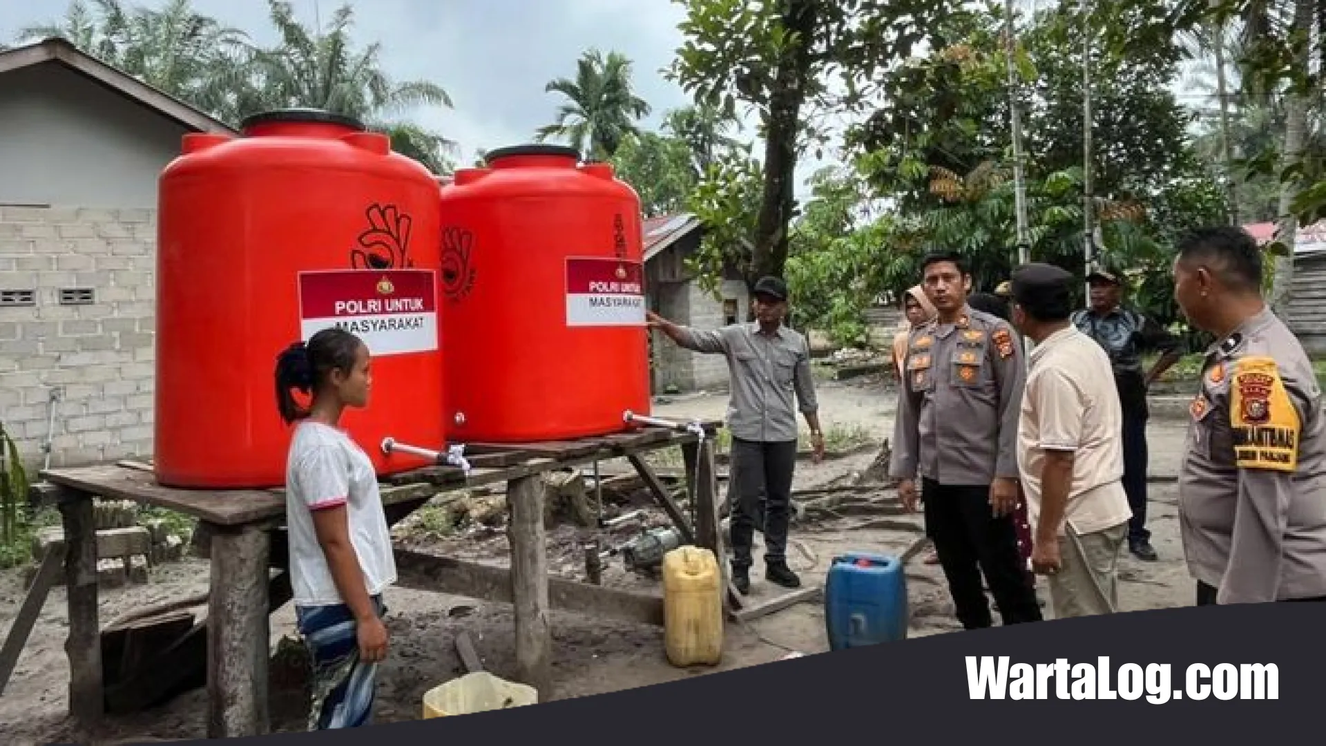 Atasi Krisis Air di Bukit Kapur, Polres Dumai Bangun Sumur Bor Sebagai Wujud Kepedulian Nyata