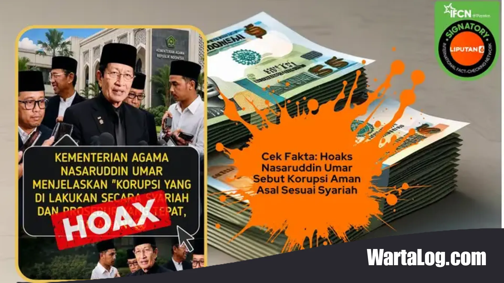 Catut Nama Menag Nasaruddin Umar, Hoaks 'Korupsi Syariah' Beredar Luas: Simak Fakta Sebenarnya!