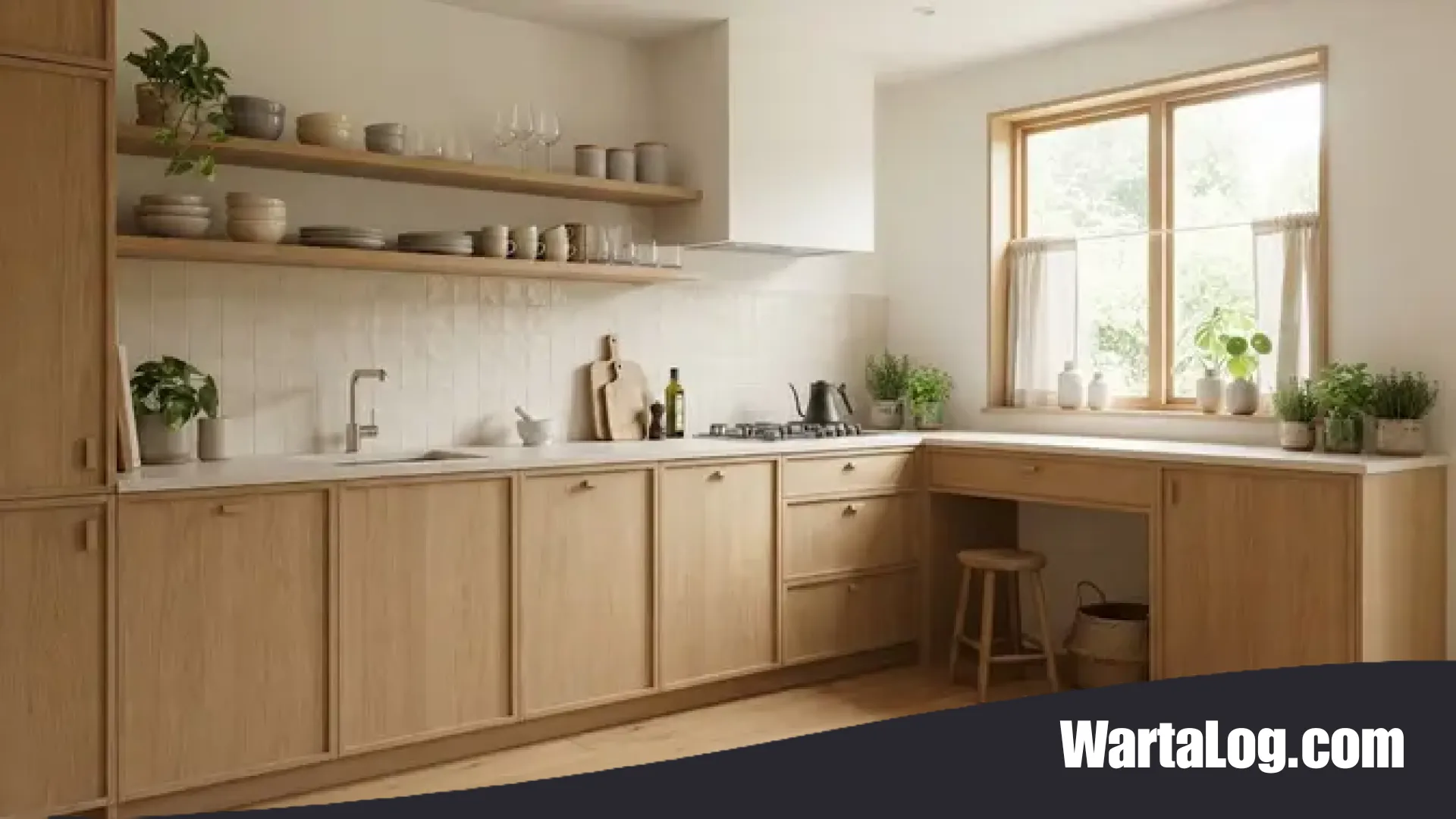 Estetika Bertemu Fungsi: 7 Inspirasi Dapur Japandi yang Menghadirkan Kehangatan Alami di Rumah