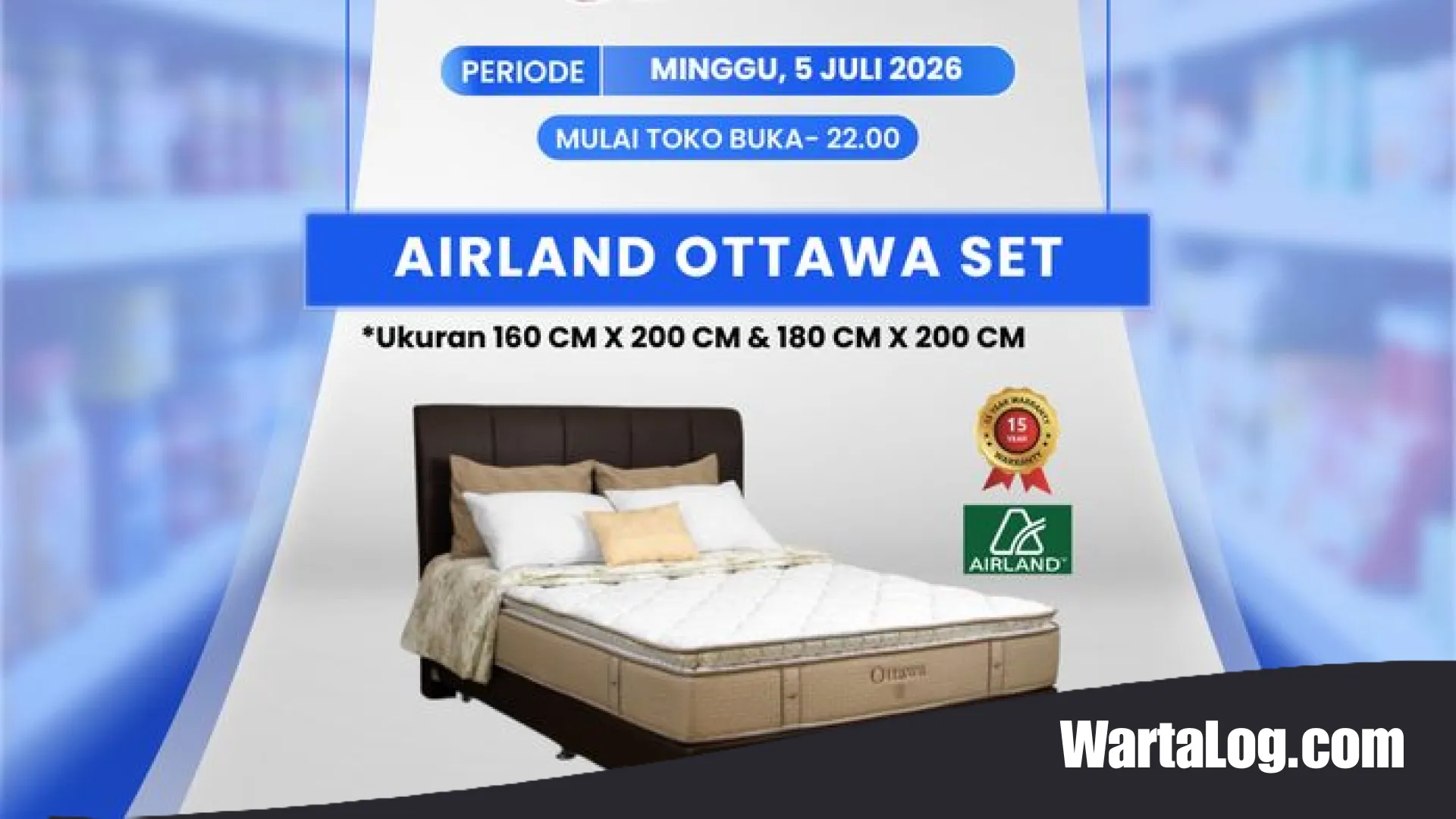 Promo Transmart Full Day Sale: Cara Cerdas Miliki Tempat Tidur Mewah dengan Potongan Harga Hingga Rp19 Juta