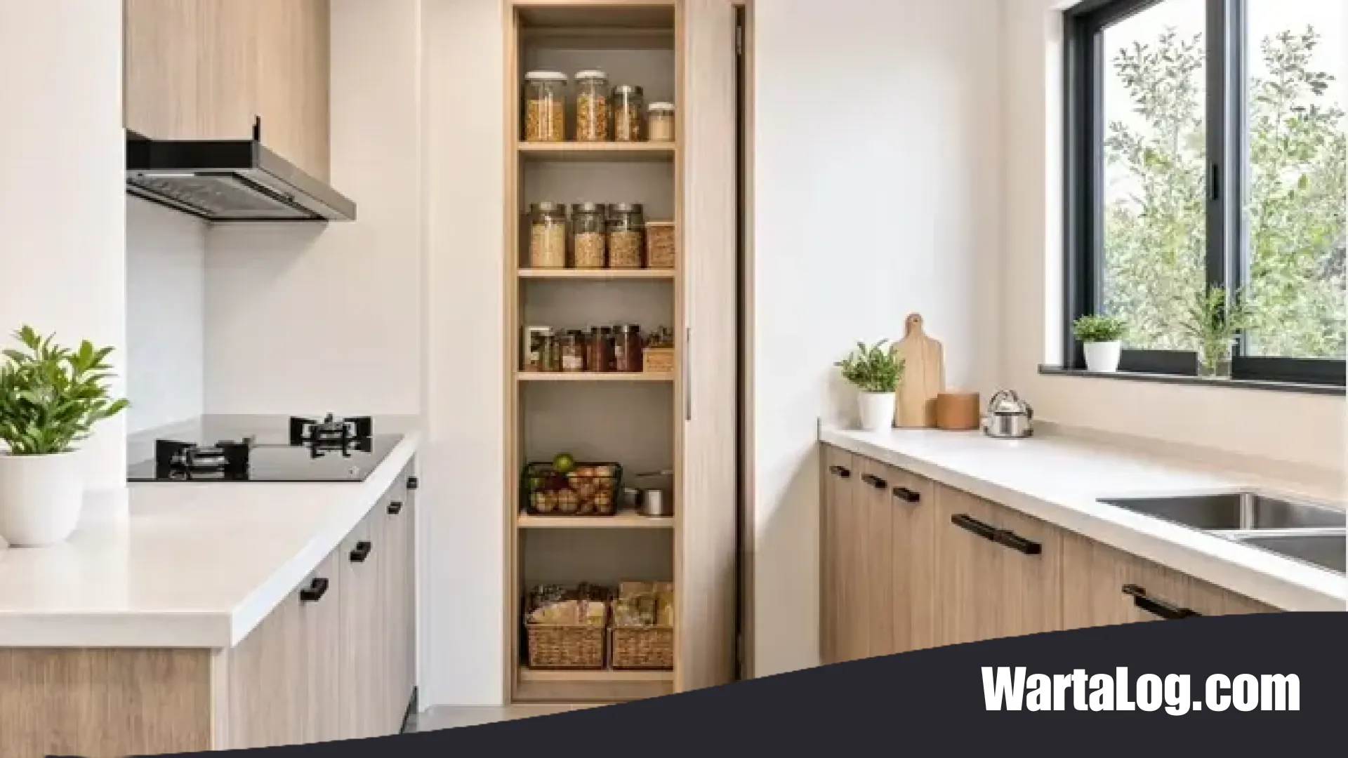 Inspirasi Dapur Masa Kini: 7 Model Pantry Tersembunyi untuk Hunian Rapi nan Mewah
