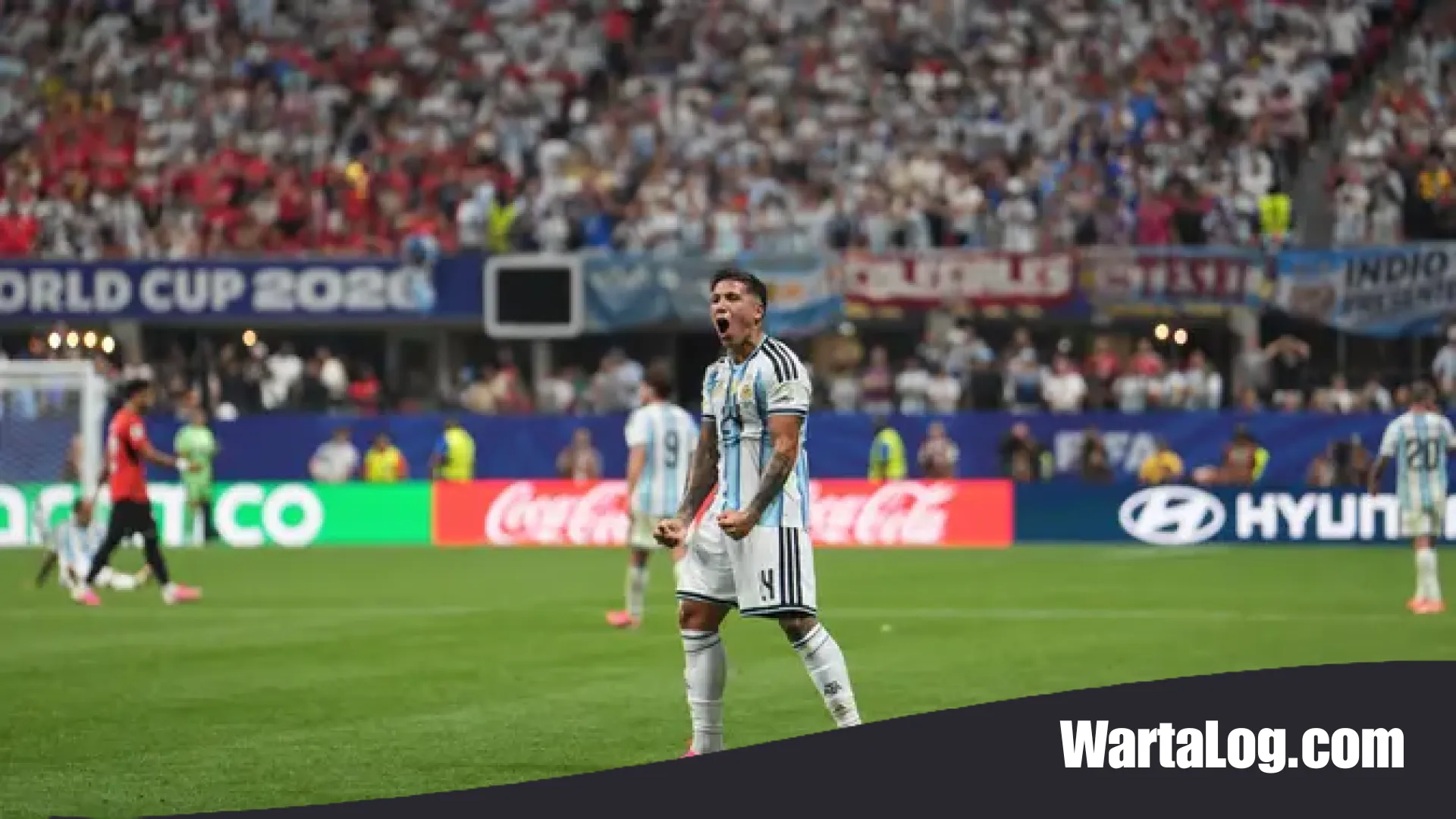 Magis Enzo Fernandez di Atlanta: Gol Bersejarah ke-3.000 yang Mengunci Tiket Perempat Final Argentina