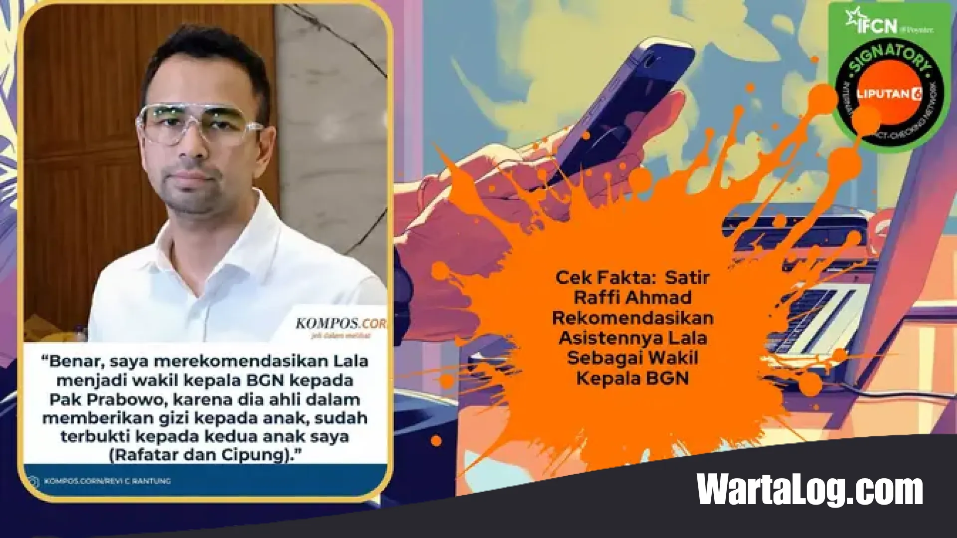 Heboh Isu Raffi Ahmad Rekomendasikan Mbak Lala Jadi Wakil Kepala BGN, Cek Fakta Sebenarnya di Sini