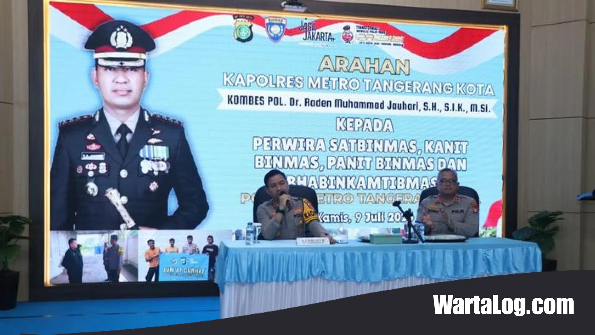 Menjaga Marwah Kepolisian: Pesan Mendalam Kapolres Metro Tangerang Kota kepada Ujung Tombak Keamanan Masyarakat