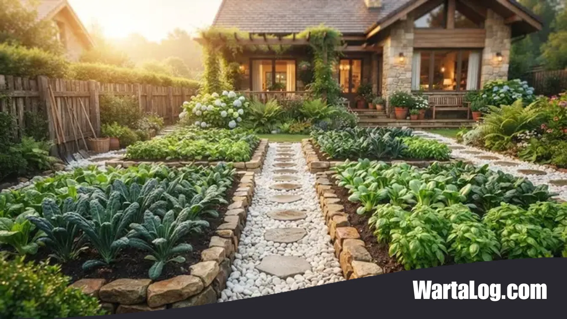 8 Inspirasi Kebun Sayur Tanpa Pot: Solusi Lahan Estetik dan Produktif di Halaman Rumah