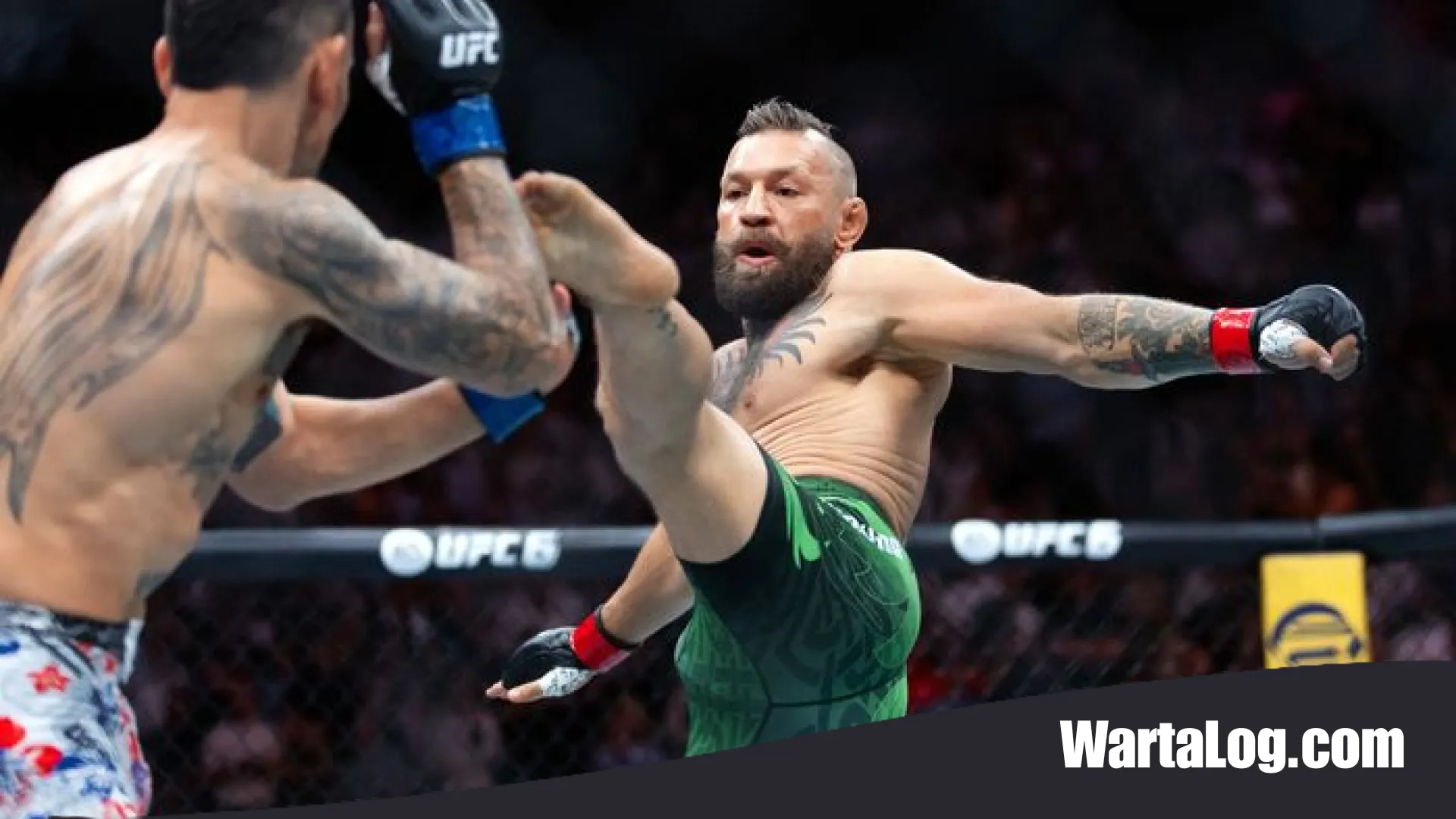 Tragedi 69 Detik di T-Mobile Arena: Ambisi Conor McGregor Berakhir Pilu di Tangan Max Holloway