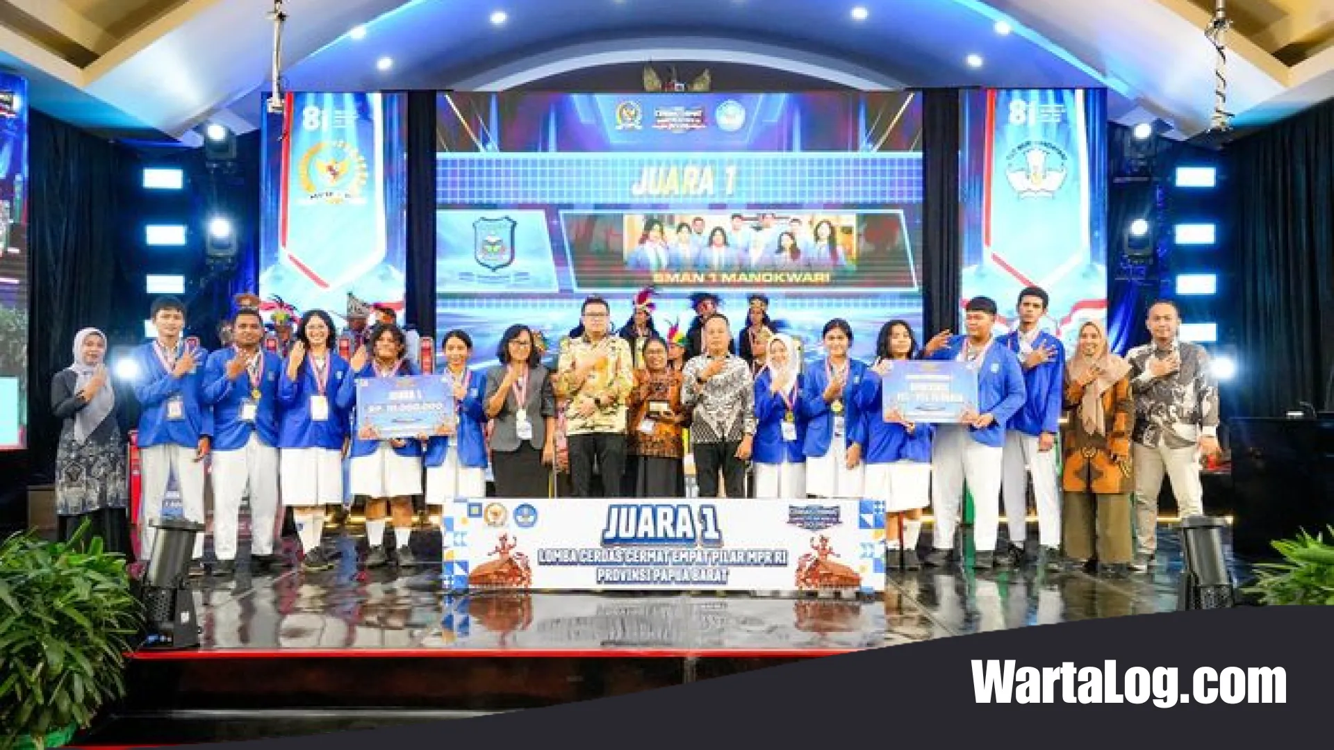 SMAN 1 Manokwari Segel Tiket Final LCC Empat Pilar MPR RI: Perjuangan Emas dari Tanah Papua Barat Menuju Jakarta