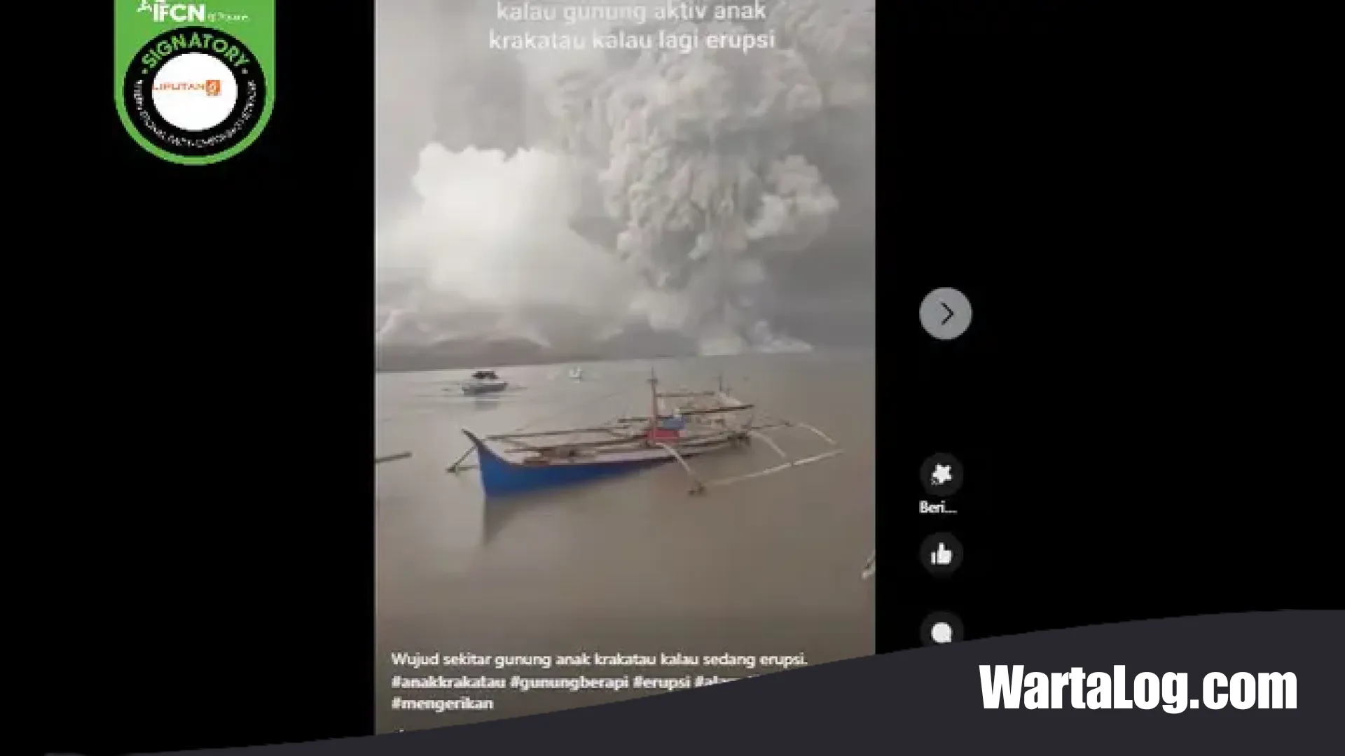 Membongkar Tabir Hoaks Erupsi Gunung Anak Krakatau: Mengapa Video Viral Sering Kali Menyesatkan?