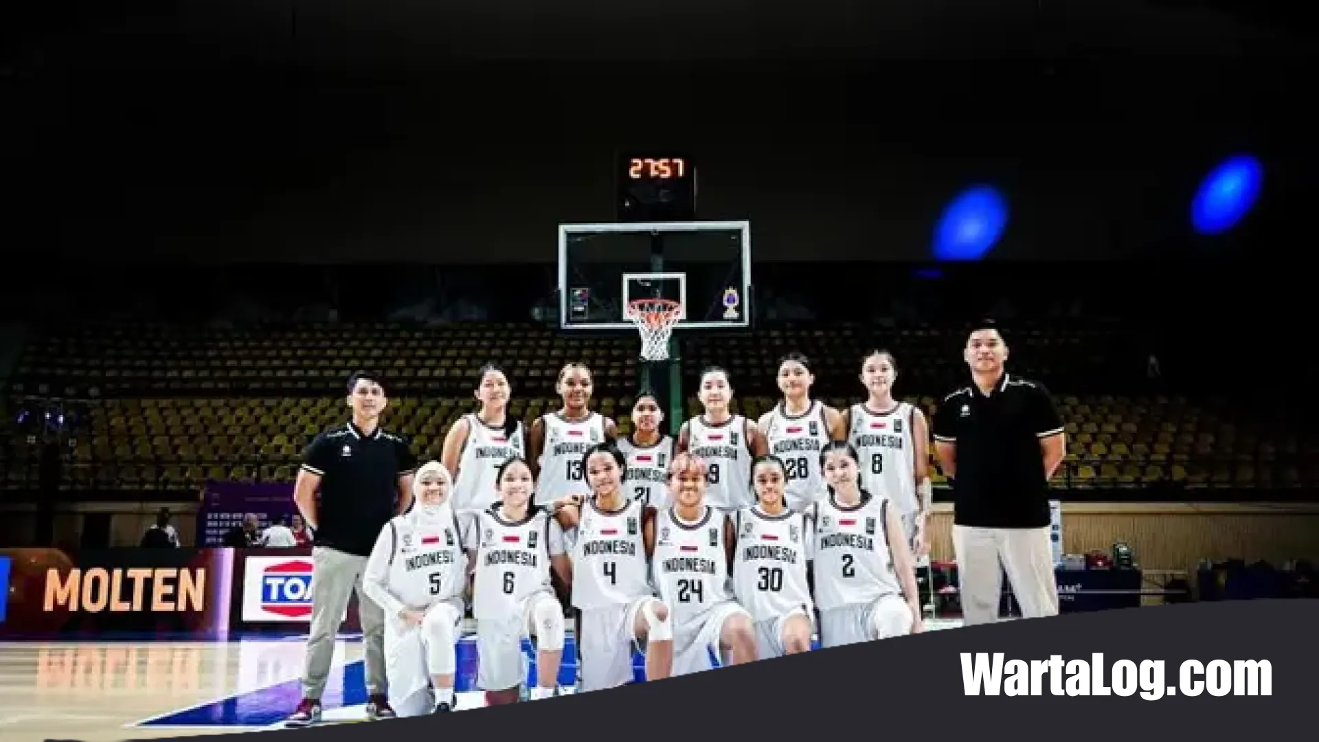 Dominasi Tanpa Ampun! Timnas Basket Putri U-18 Indonesia Gilas Oman 127-6 di FIBA Asia Cup 2026