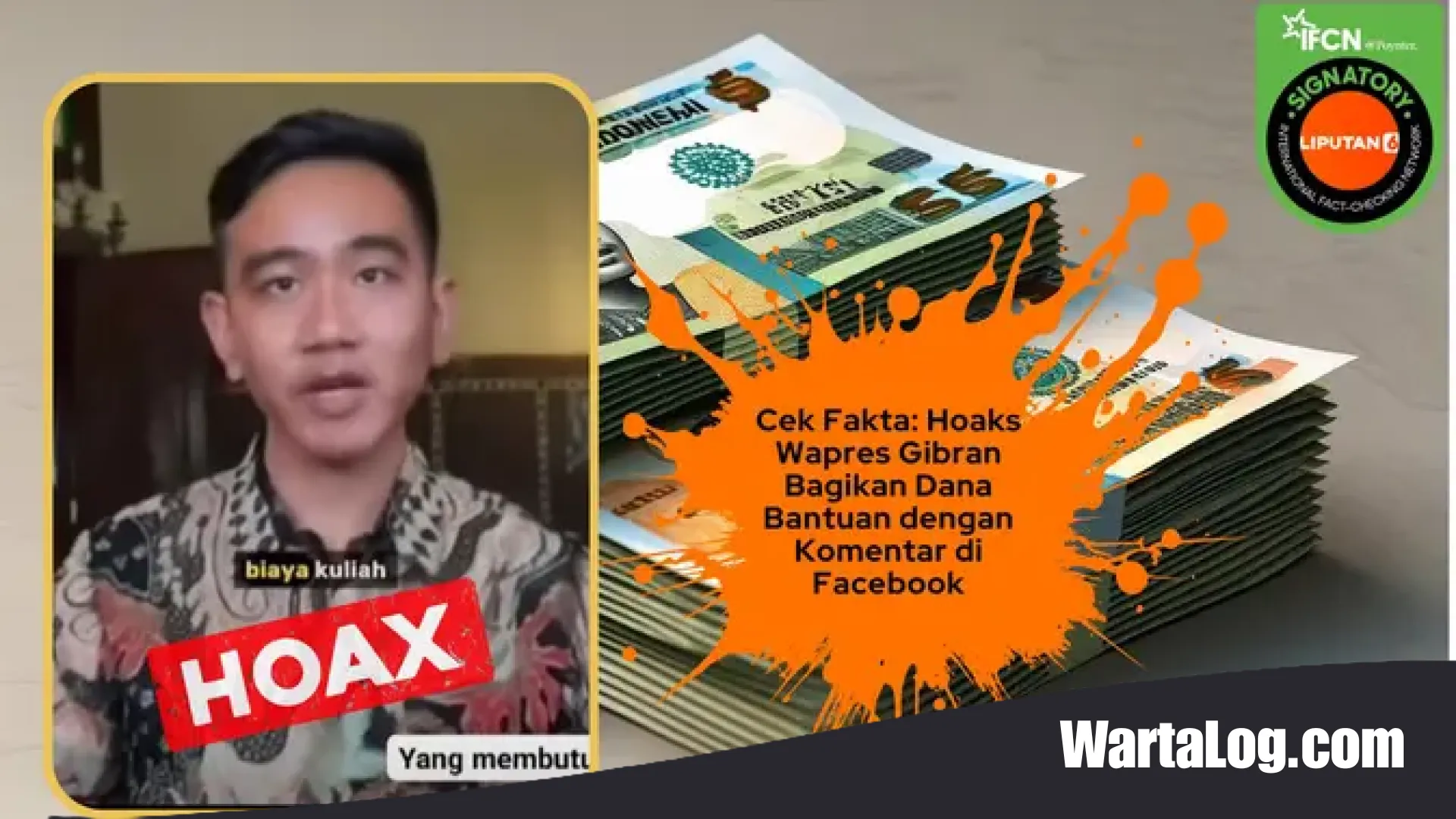 Waspada Modus Deepfake: Penelusuran WartaLog Atas Maraknya Hoaks Video Gibran Rakabuming Bagi-Bagi Bantuan