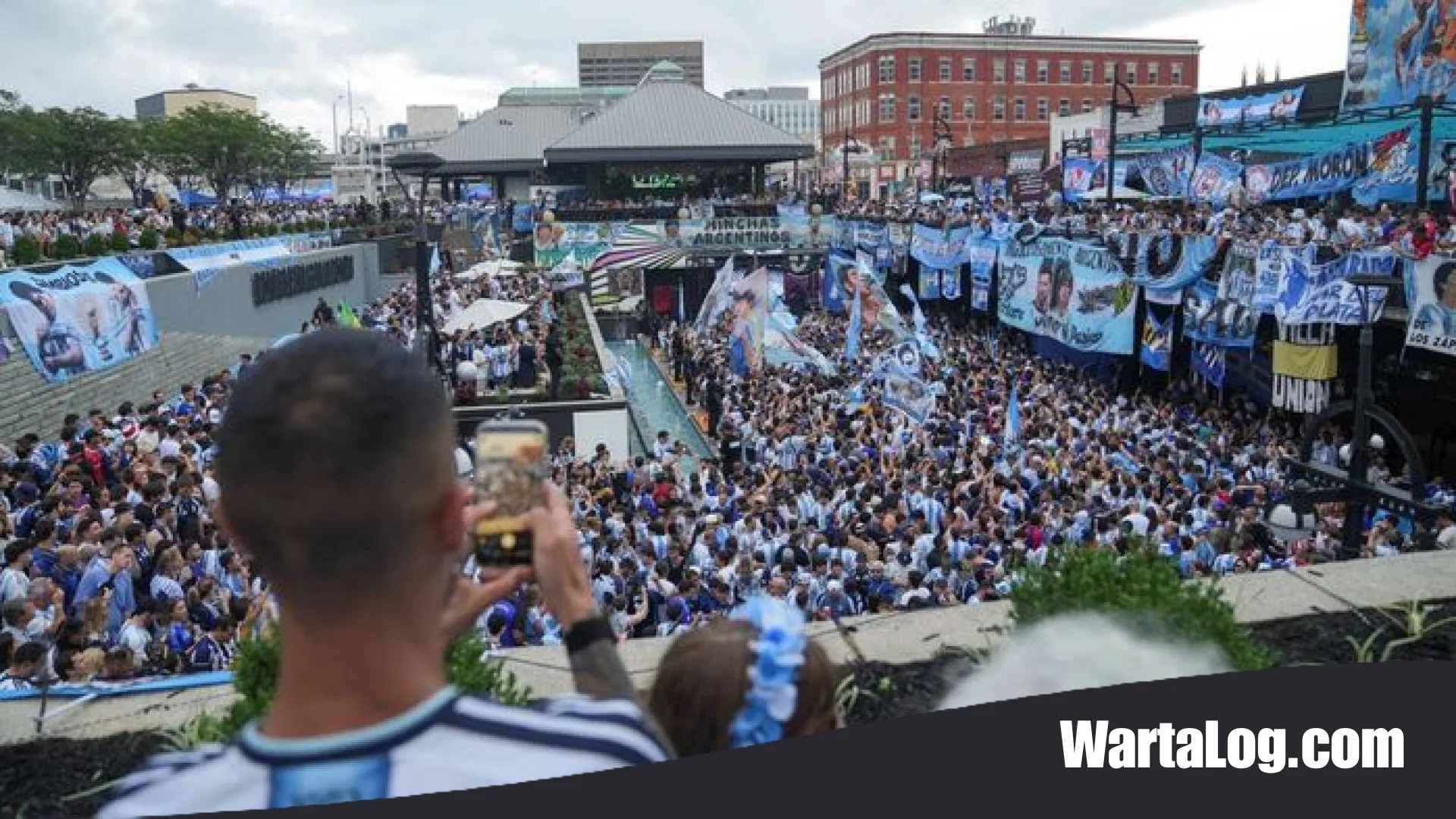Atlanta Membiru: Gelombang Suporter Argentina Padati Jalanan Jelang Semifinal Piala Dunia 2026
