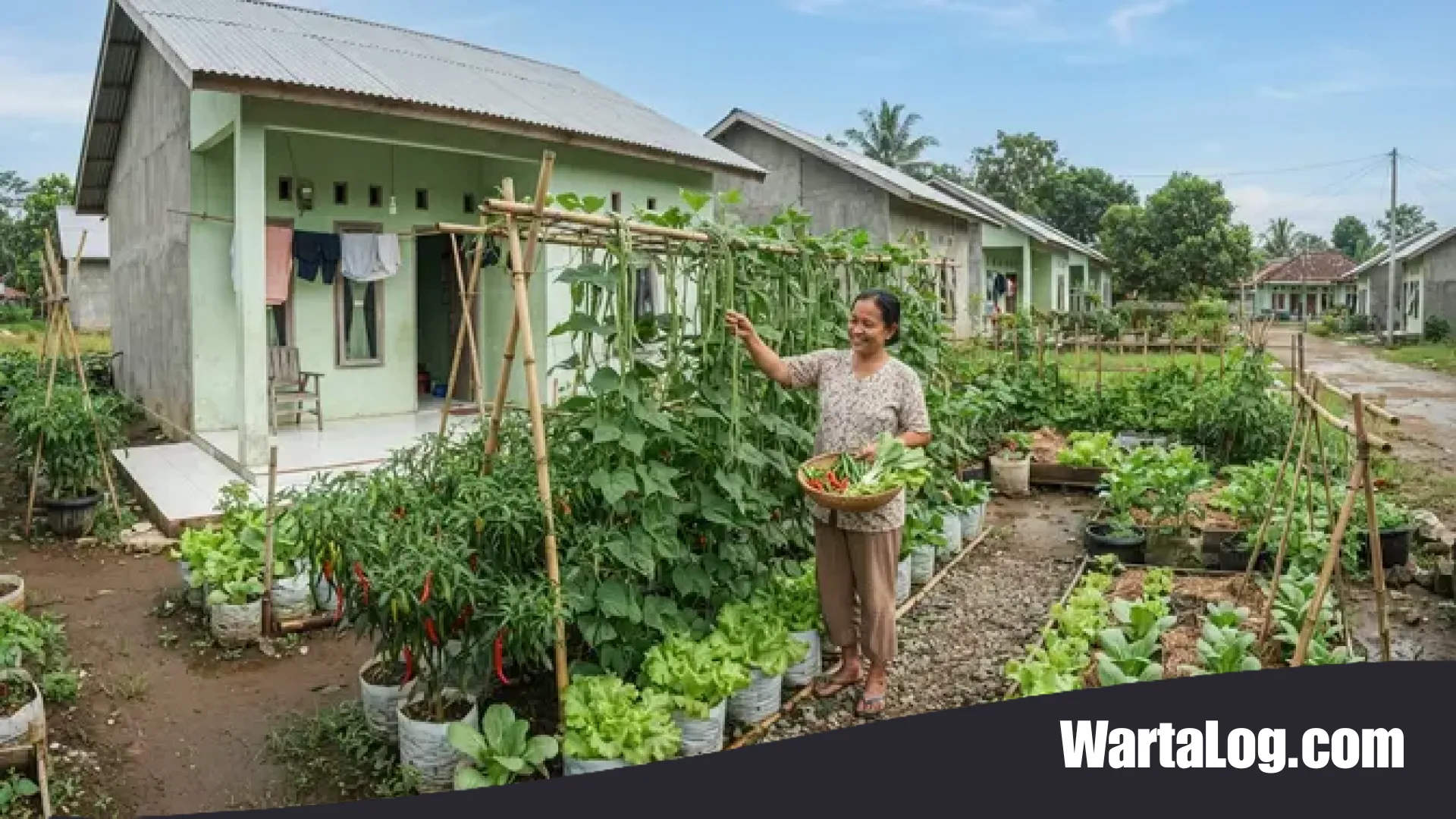 Solusi Pangan Mandiri: 8 Ide Kebun Sayur Kreatif untuk Rumah Subsidi Tanpa Kuras Kantong