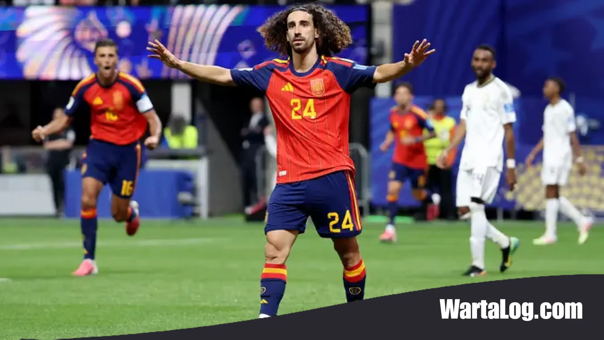 Nazar Gila Marc Cucurella: Tato Wajah Sang Pelatih di Sekujur Tubuh Jika Spanyol Angkat Trofi Piala Dunia 2026