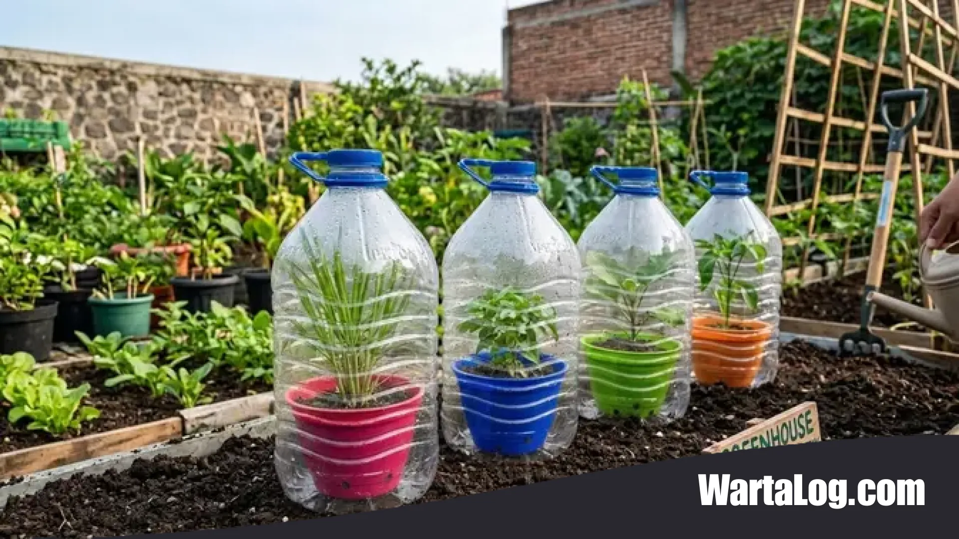 Solusi Cerdas Urban Farming: Cara Membuat Greenhouse Mini dari Botol Plastik yang Estetik dan Fungsional