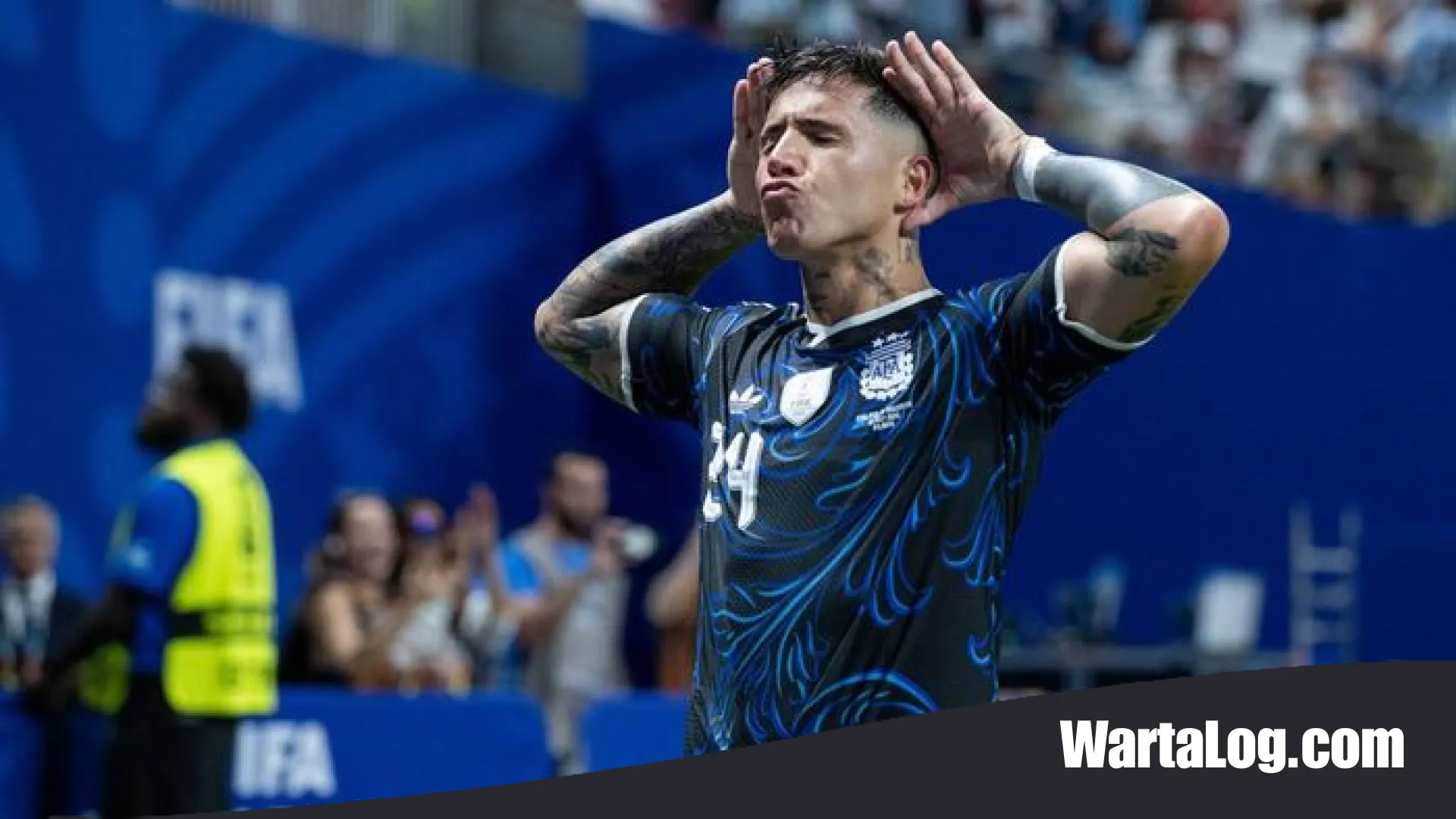Drama Belum Berakhir, Enzo Fernandez Kembali ‘Ledek’ Inggris: Dari Selebrasi Provokatif hingga Sindiran Lewat Wonderwall