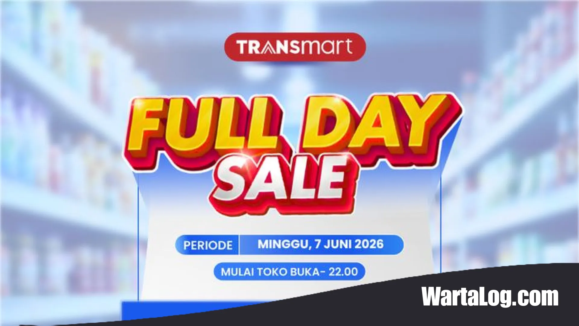 Pesta Belanja Akhir Pekan: Transmart Full Day Sale Hadirkan Diskon Melimpah 50% + 20% untuk Elektronik Unggulan