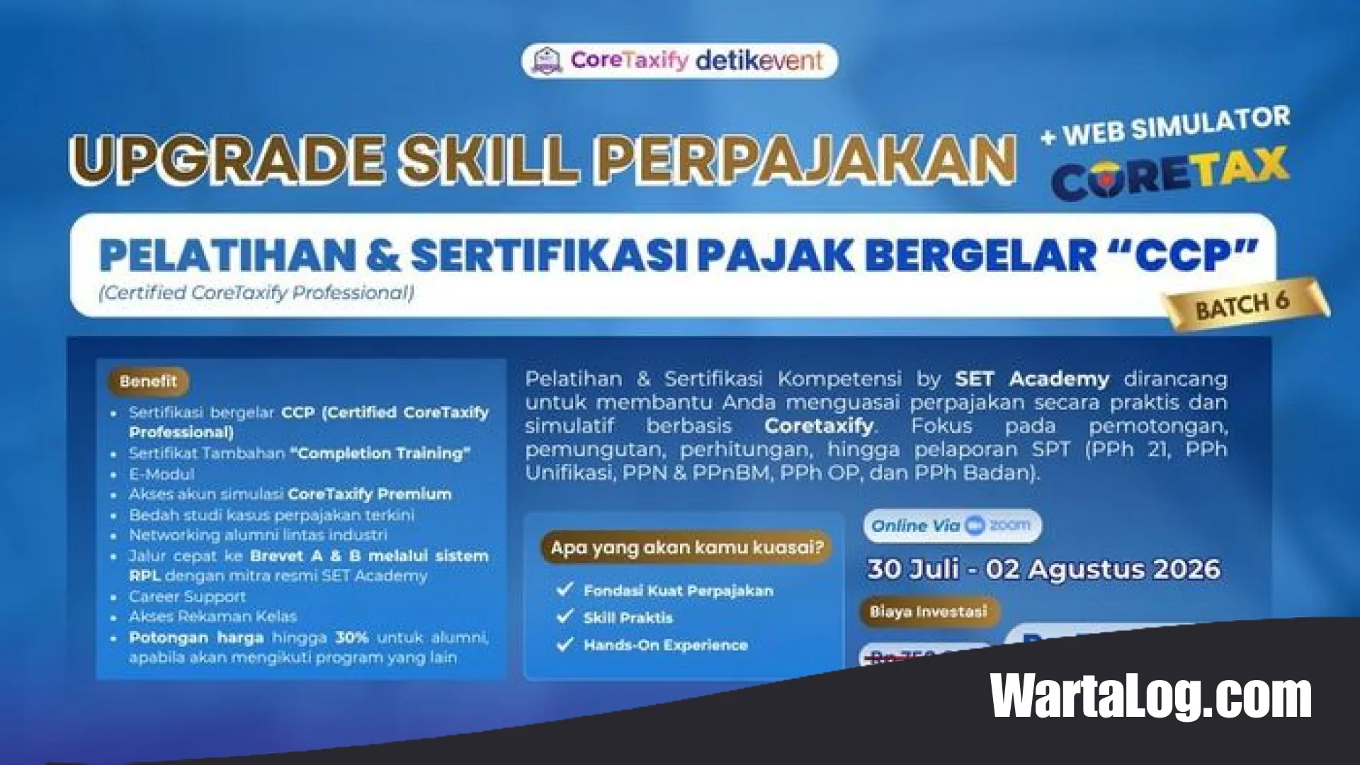 Sertifikasi CCP Coretax: Strategi Menghadapi Era Baru Digitalisasi Administrasi Perpajakan Indonesia