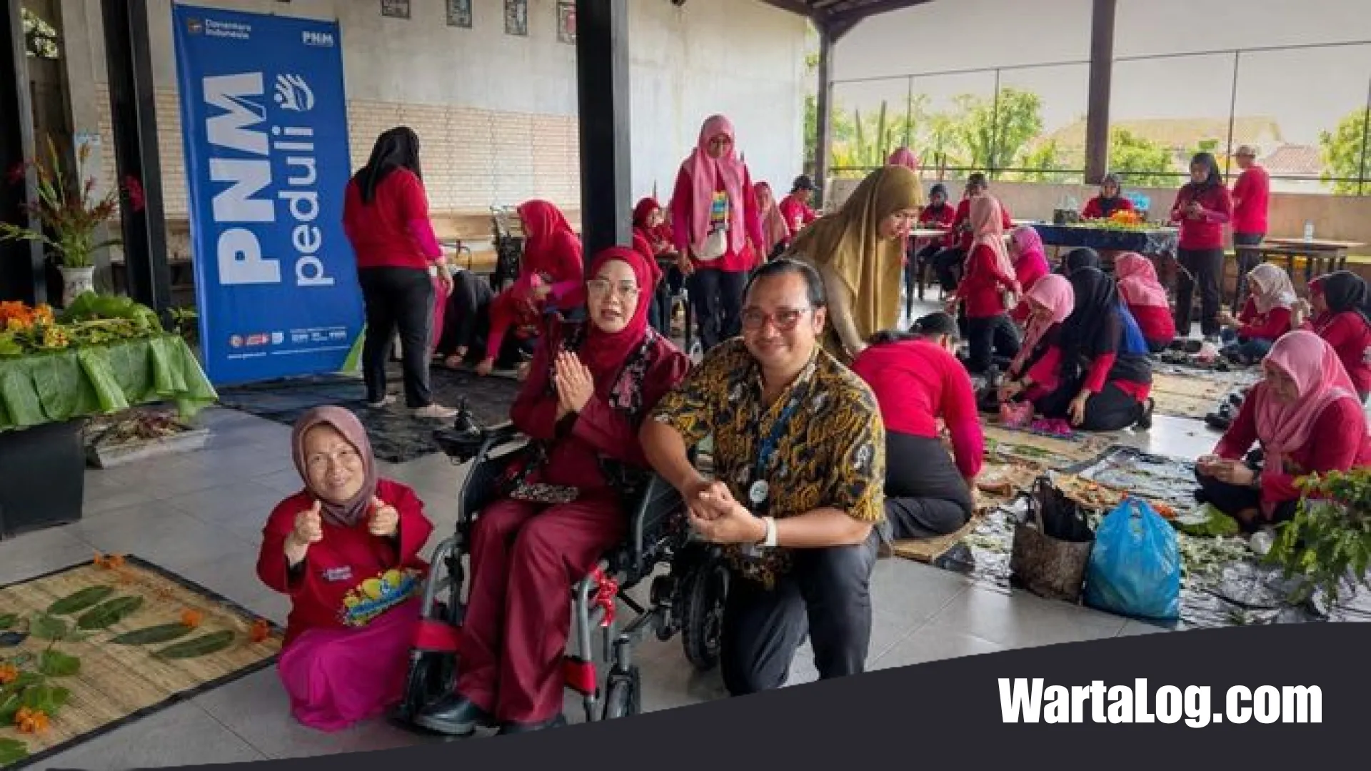 Sentuhan Alam dari Tangan Istimewa: PNM Berdayakan 50 Penyandang Disabilitas Bekasi Lewat Seni Ecoprint