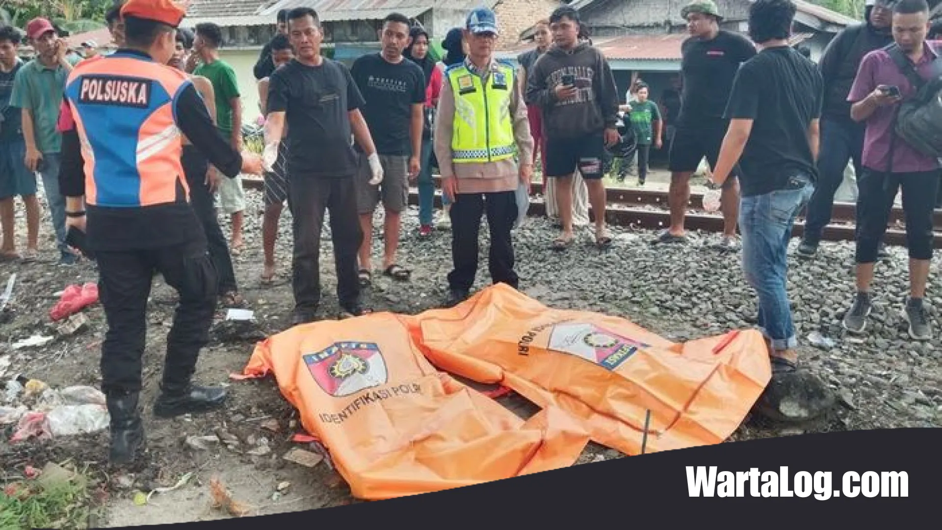 Tragedi Maut di Perlintasan Tanpa Palang Serdang Bedagai: Dua Nyawa Melayang Terhantam KA Putri Deli