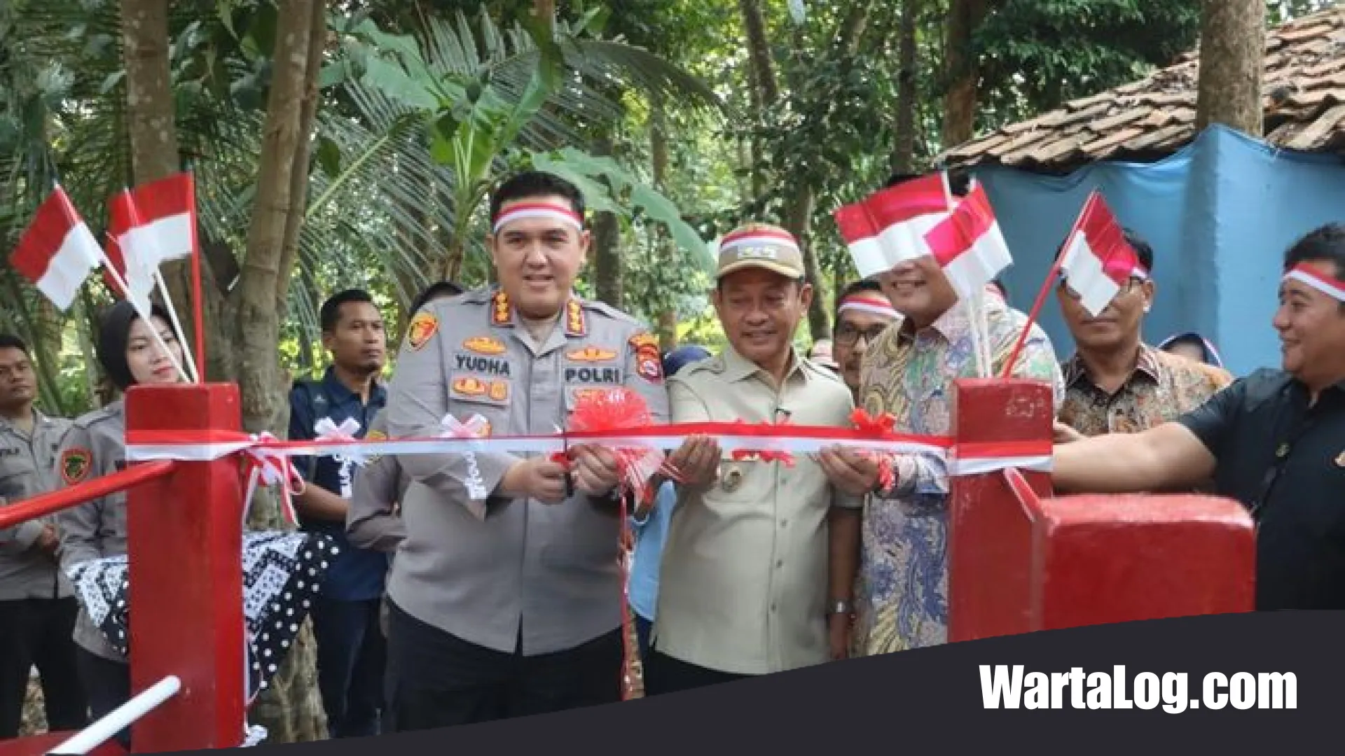 Transformasi Aksesibilitas: Polresta Serang Kota Resmikan 8 Jembatan Merah Putih Presisi untuk Masyarakat