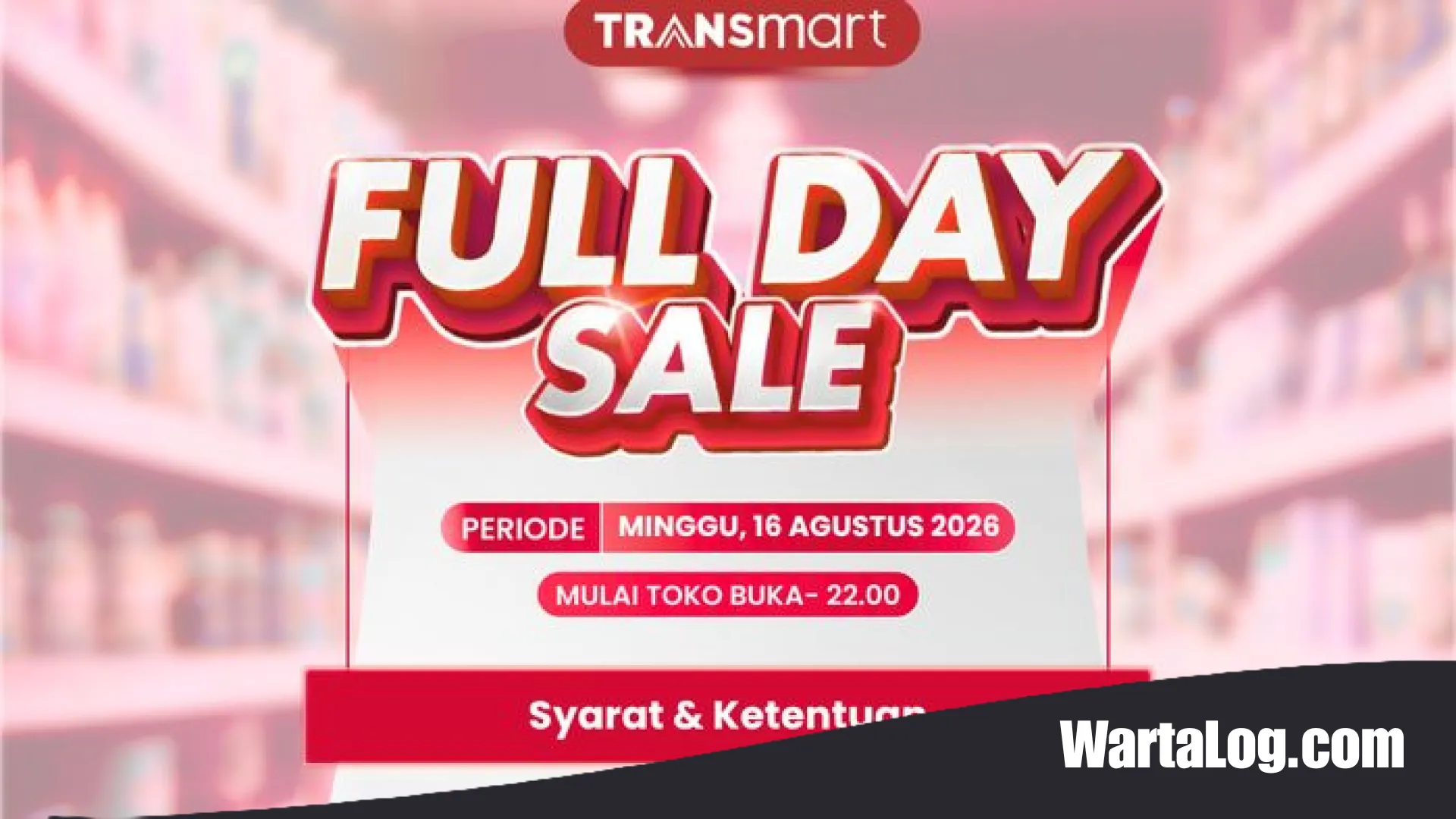 Pesta Belanja Transmart Full Day Sale: Strategi Borong Elektronik dengan Diskon Gila-gilaan 50%+20%
