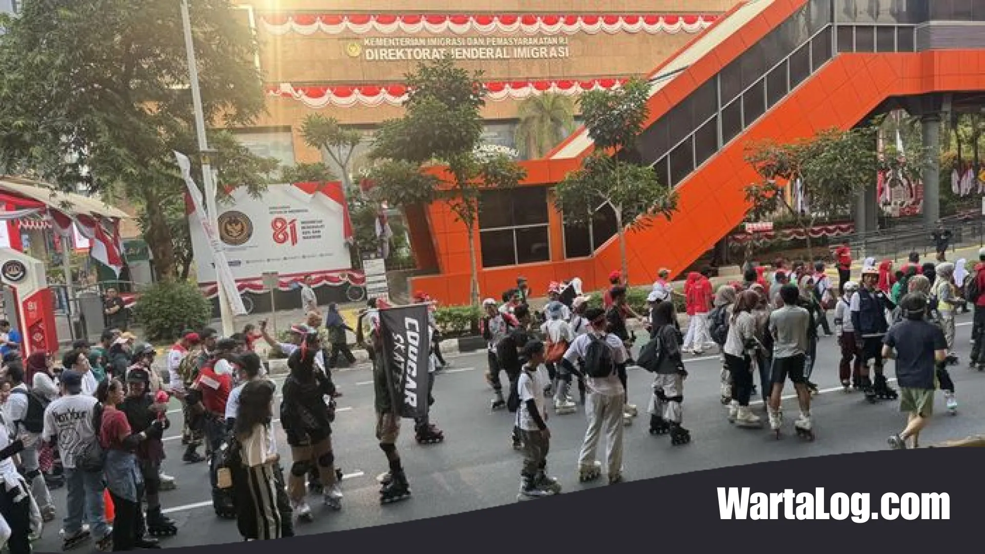 Semarak Merah Putih di Atas Roda: Bagaimana Komunitas TSB Rayakan Kemerdekaan RI ke-81 di CFD Rasuna Said