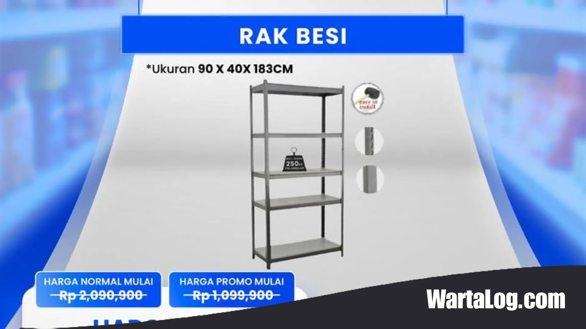 Serbu Transmart Full Day Sale: Rak Besi Berkualitas Turun Harga Drastis, Hemat Jutaan Rupiah!