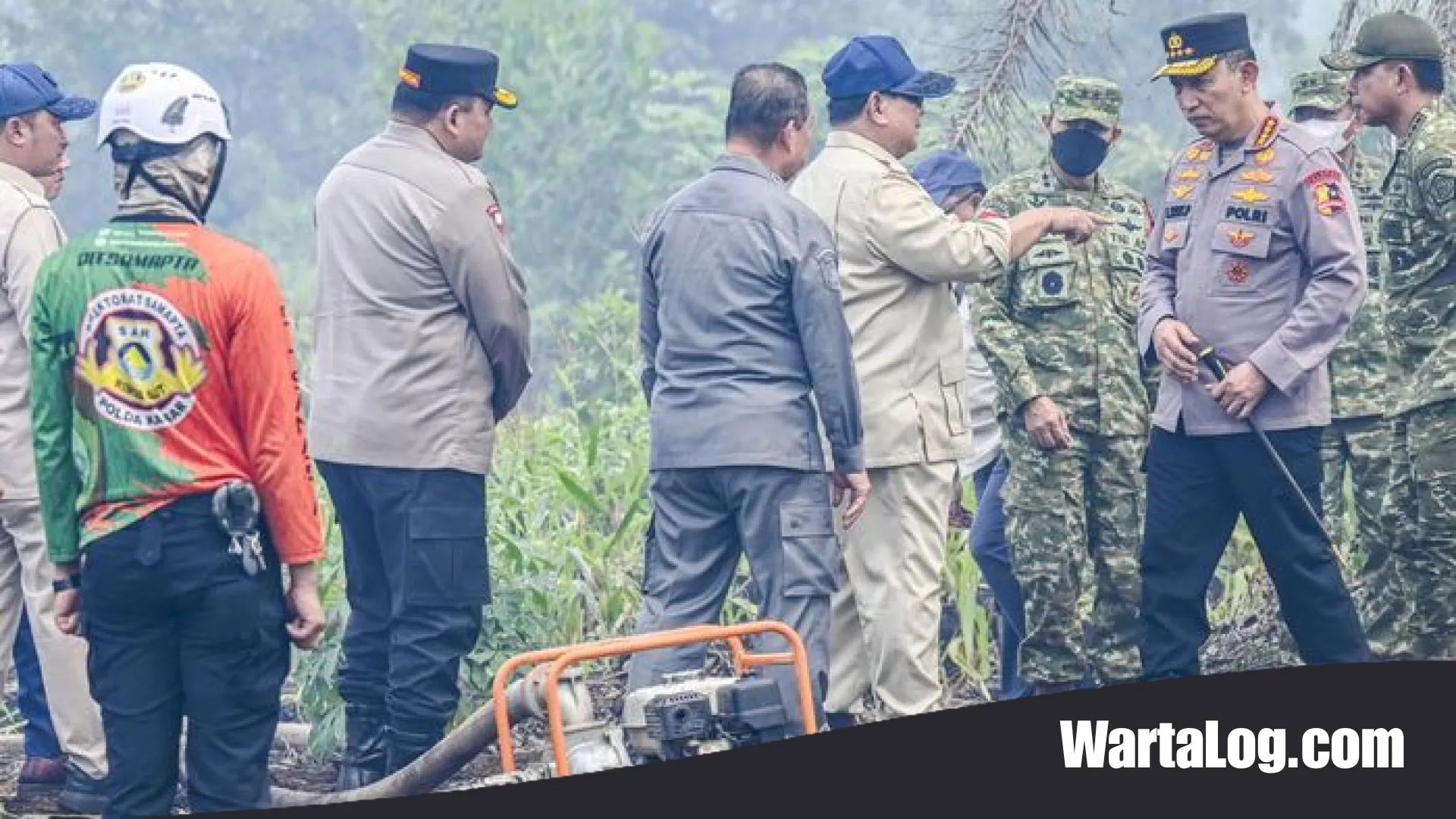 Safari Karhutla Prabowo Subianto: Menembus Kabut Asap di Kalimantan dan Sumatra demi Solusi Permanen