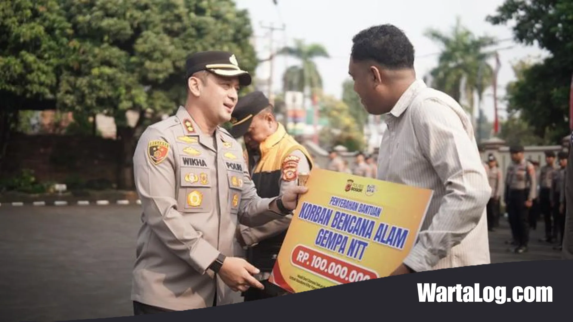 Wujud Nyata Kepedulian, Polres Bogor Gandeng Mahasiswa NTT Salurkan Bantuan Rp 100 Juta ke Manggarai Timur