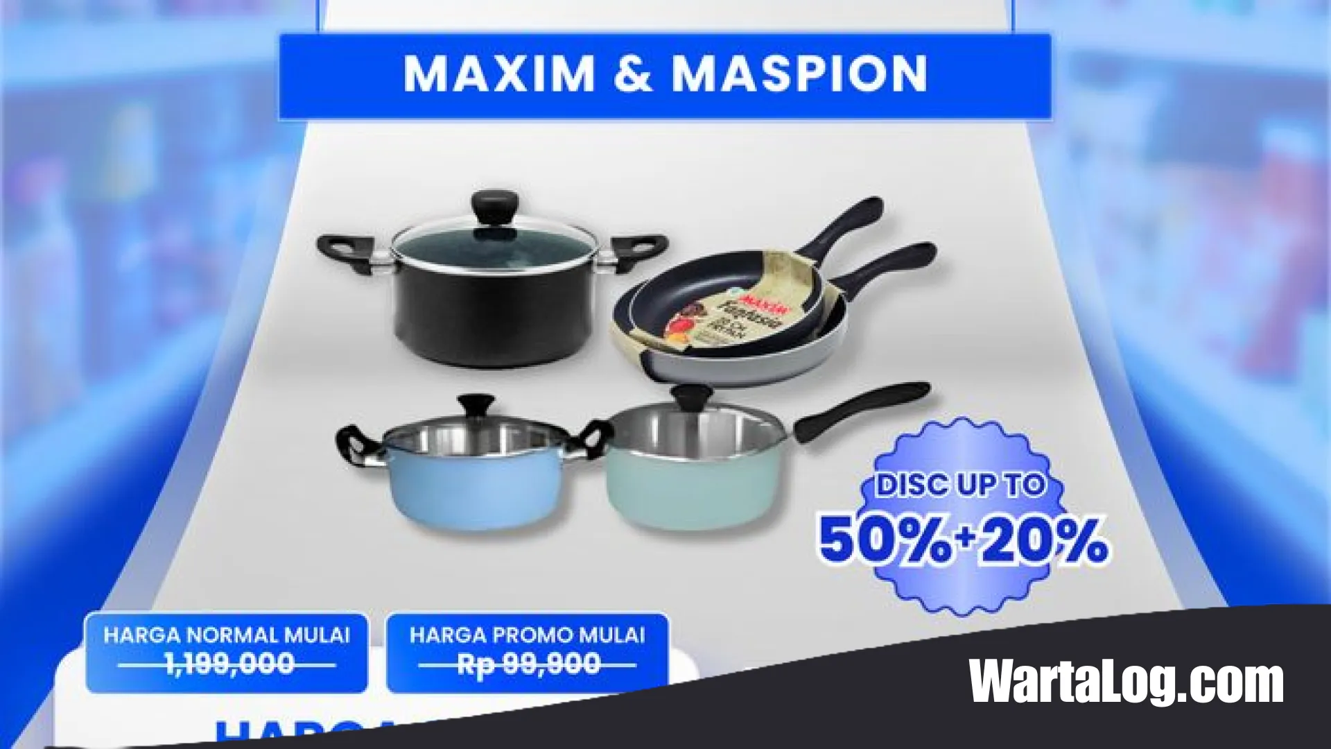 Banting Harga! Transmart Full Day Sale Hadirkan Koleksi Alat Masak Berkualitas dengan Diskon Super Fantastis