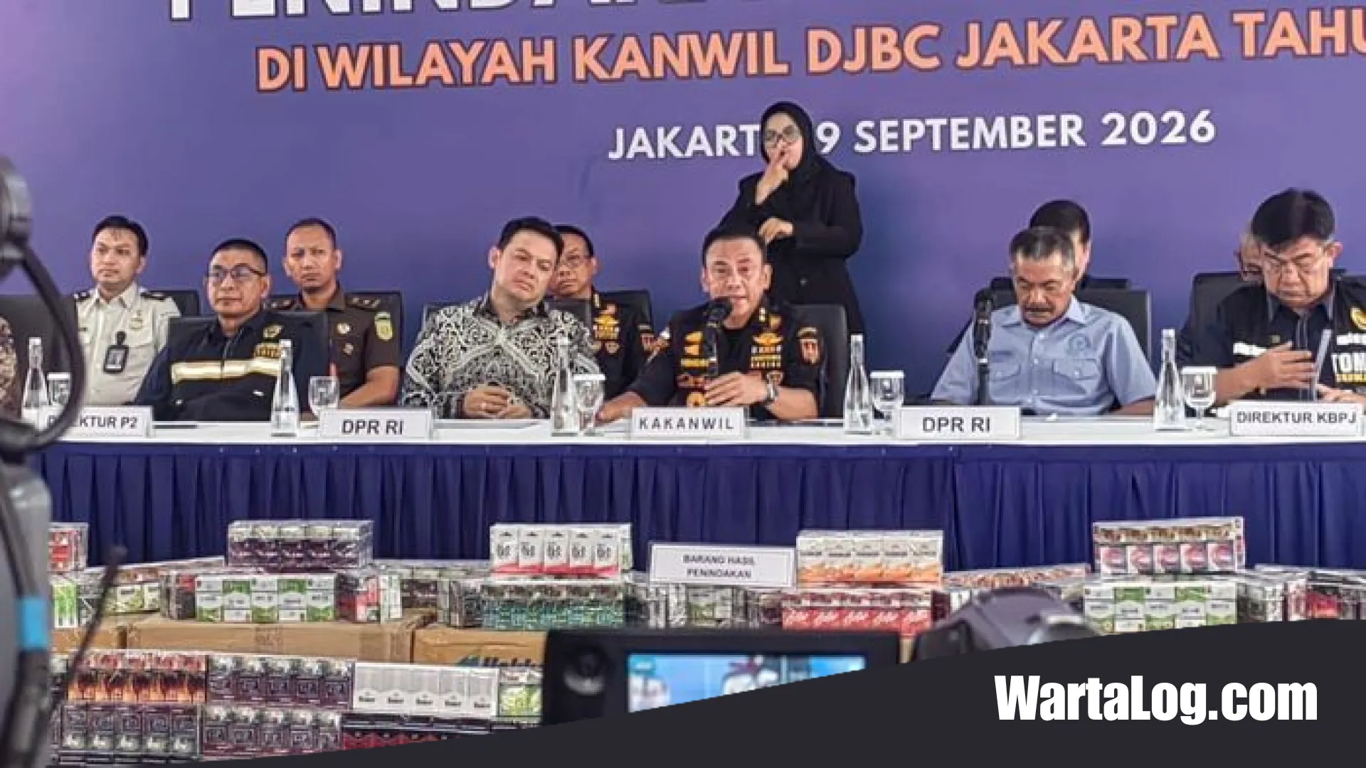 Gempur Rokok Ilegal: Bea Cukai Jakarta Gagalkan Peredaran 10 Juta Batang Senilai Miliaran Rupiah