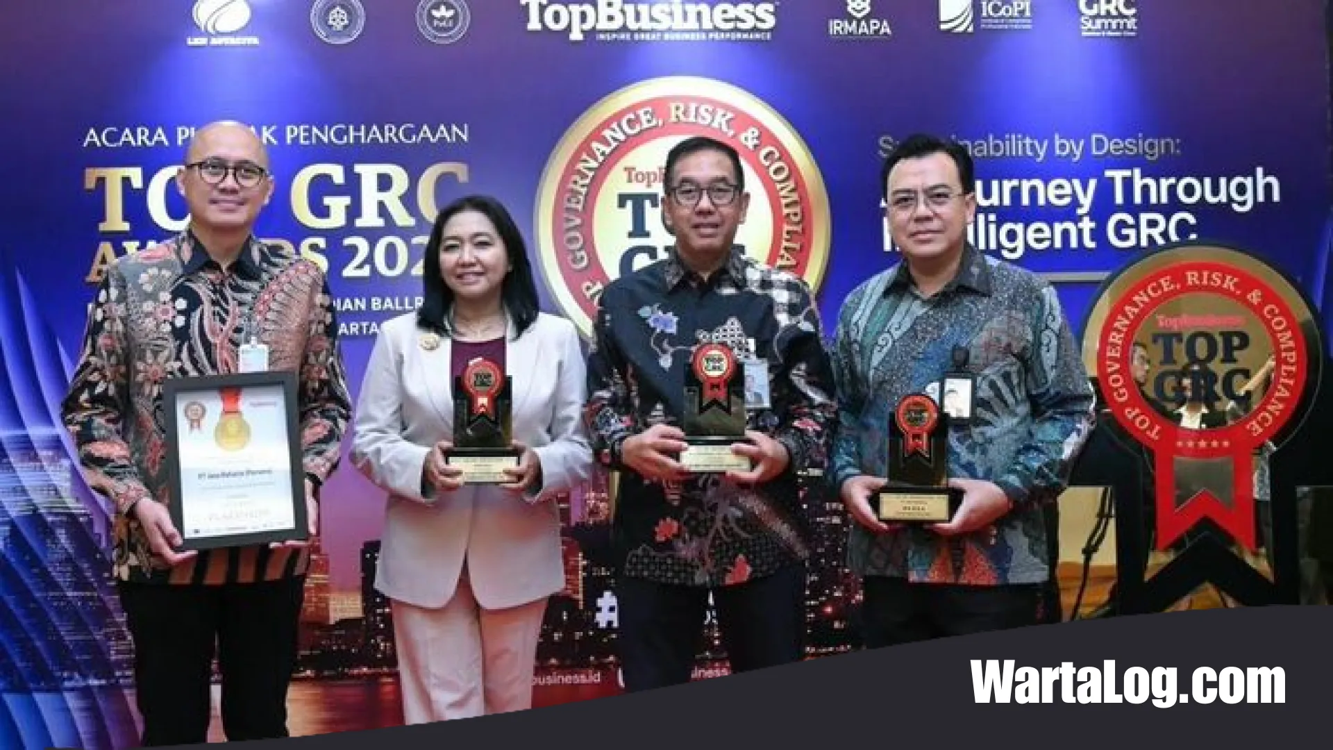 Dedikasi Tanpa Henti: Jasa Raharja Borong Empat Penghargaan Bergengsi di TOP GRC Awards 2026