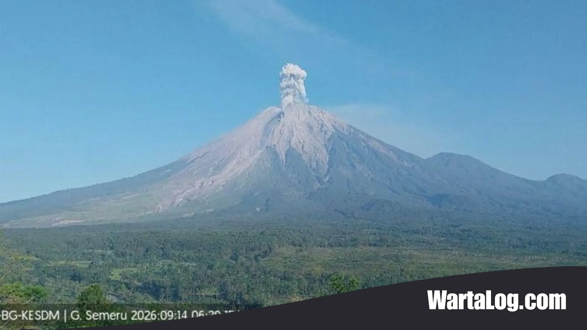 Gunung Semeru Kembali Menggelegar: Dentuman Misterius dan Status Siaga yang Menghantui Lereng Mahameru