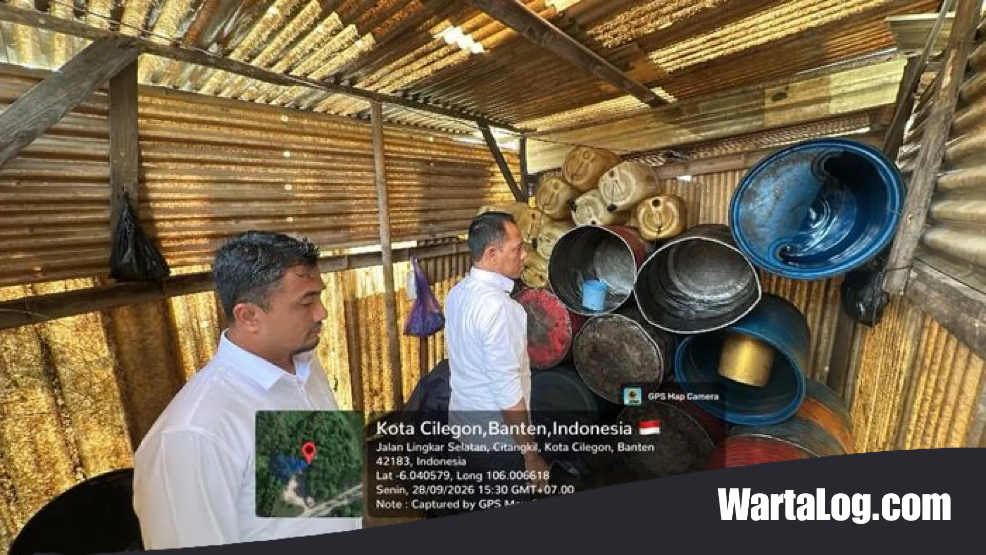 Misteri Gudang Kosong di Citangkil: Polda Banten Terjunkan Drone Selidiki Dugaan Penimbunan BBM Subsidi