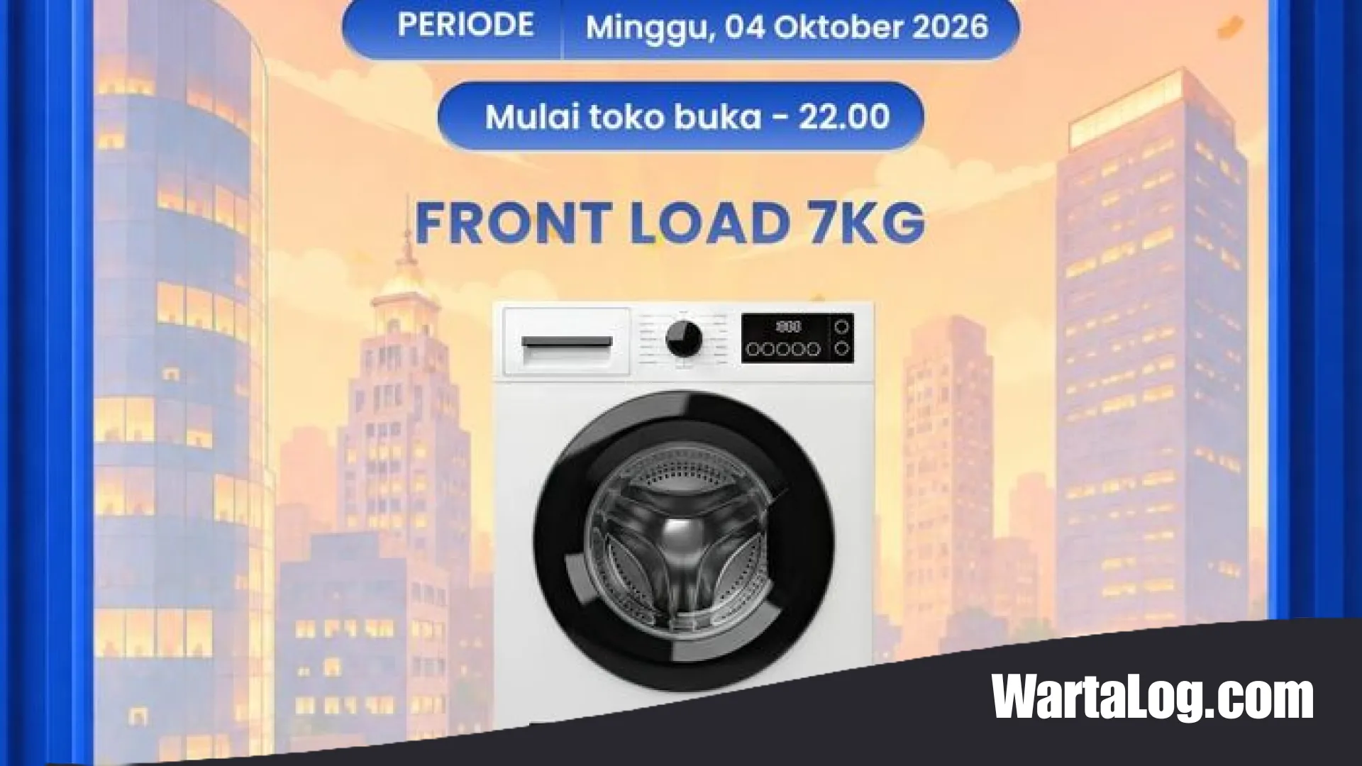 Gebrakan Transmart Full Day Sale: Mesin Cuci Mewah Banting Harga, Hemat Hingga 2 Jutaan!
