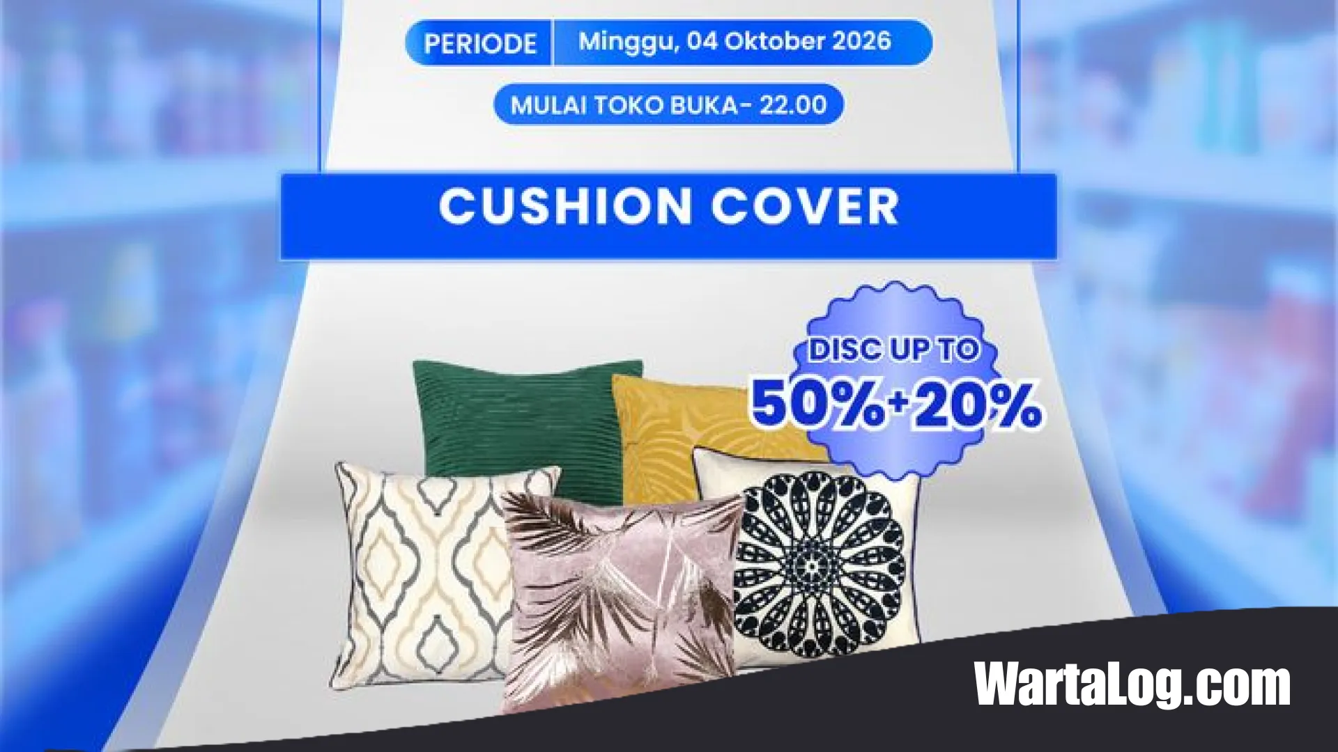 Transmart Full Day Sale 2026 Kembali Menyapa: Berburu Sarung Bantal Sofa Estetik Cuma Rp 20 Ribu!