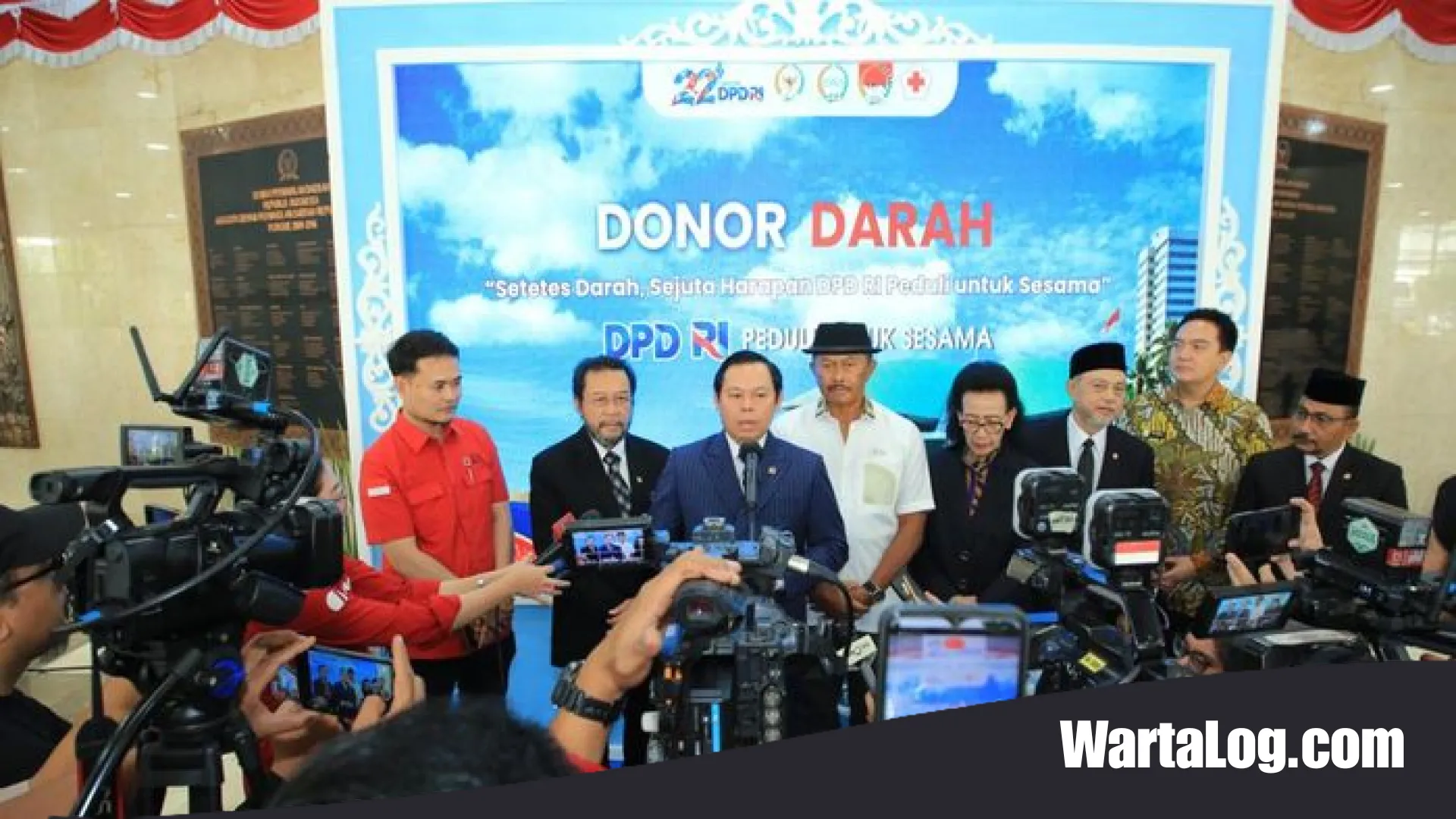 HUT Ke-22 DPD RI: Langkah Nyata Sultan Najamuddin Galang Solidaritas Lewat Donor Darah Serentak 38 Provinsi