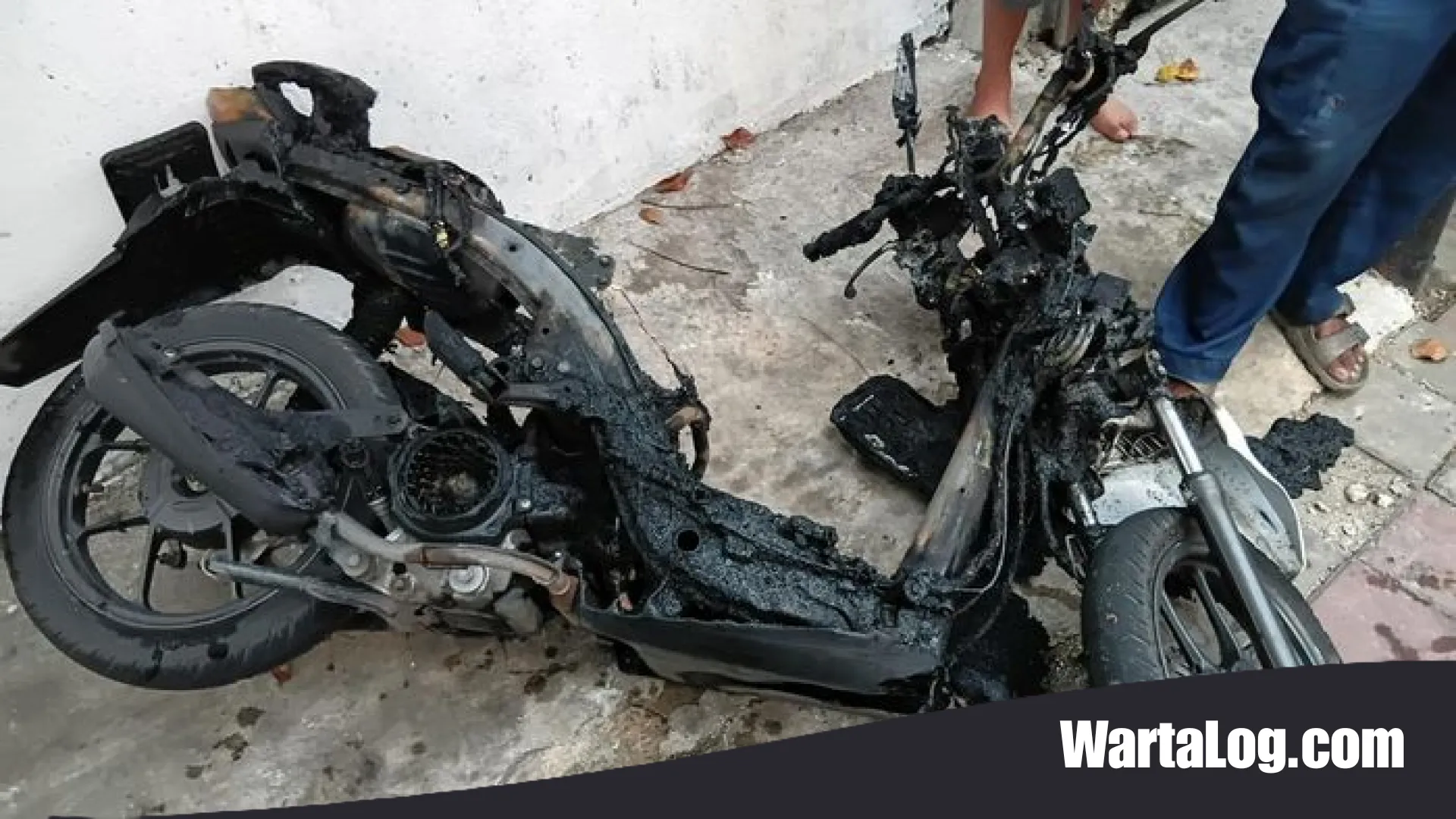 Karma Instan di Koja: Niat Mencuri, Motor Pelaku Malah Meledak dan Hanguskan Tubuh Sendiri
