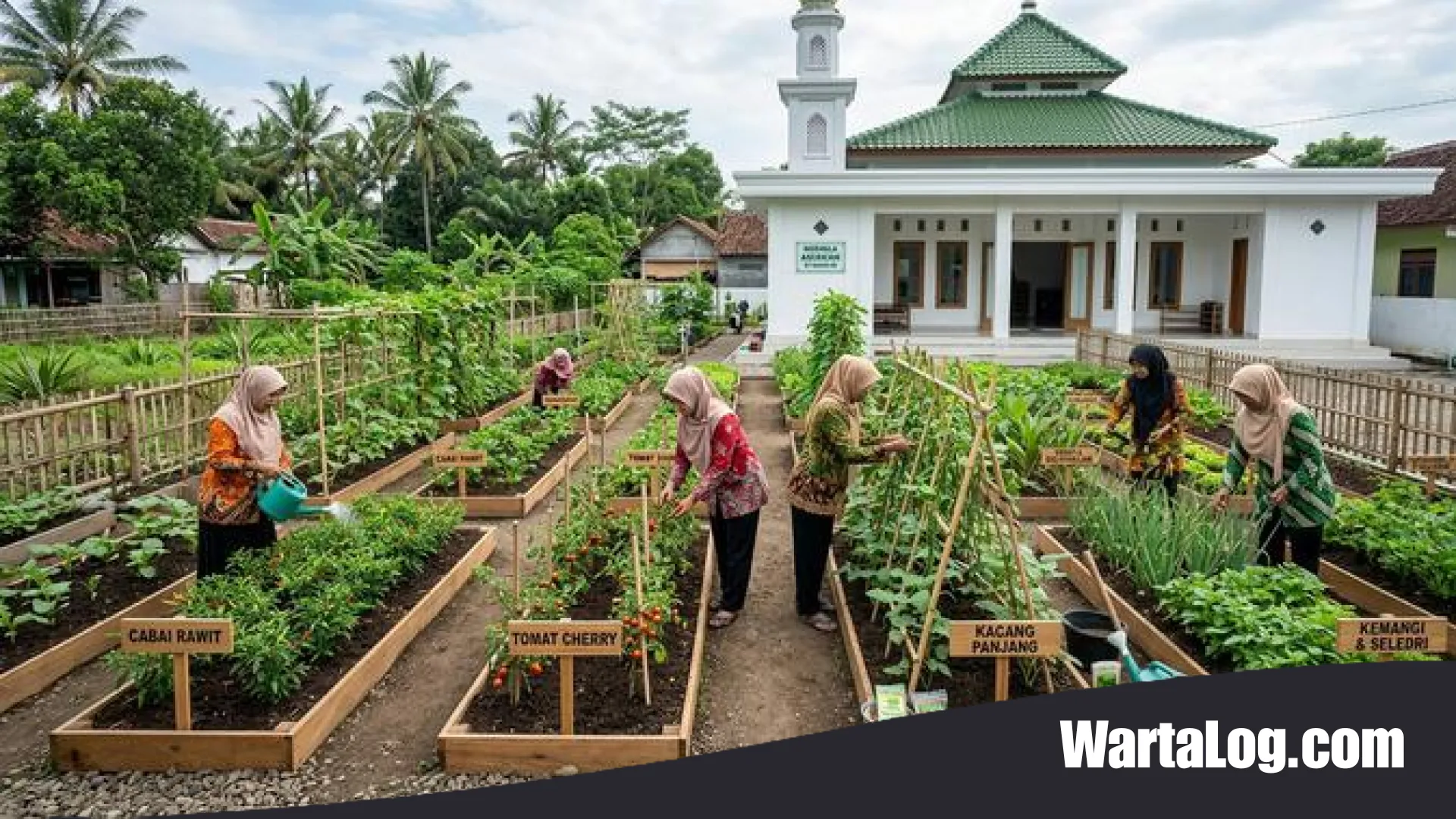 5 Ide Kreatif Community Garden Ibu-Ibu RT: Ubah Lahan Kosong Dekat Mushola Jadi Oase Hijau